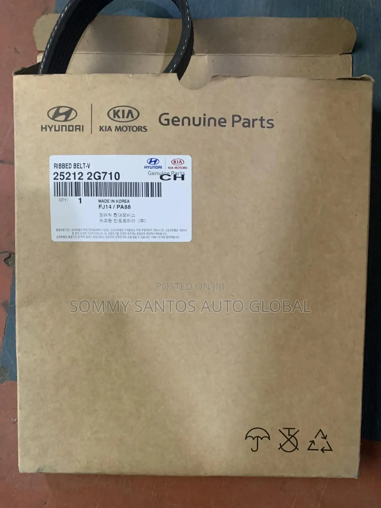 Alternator Belt (Fan Belt) for Hyundai Sonata 2014 Available