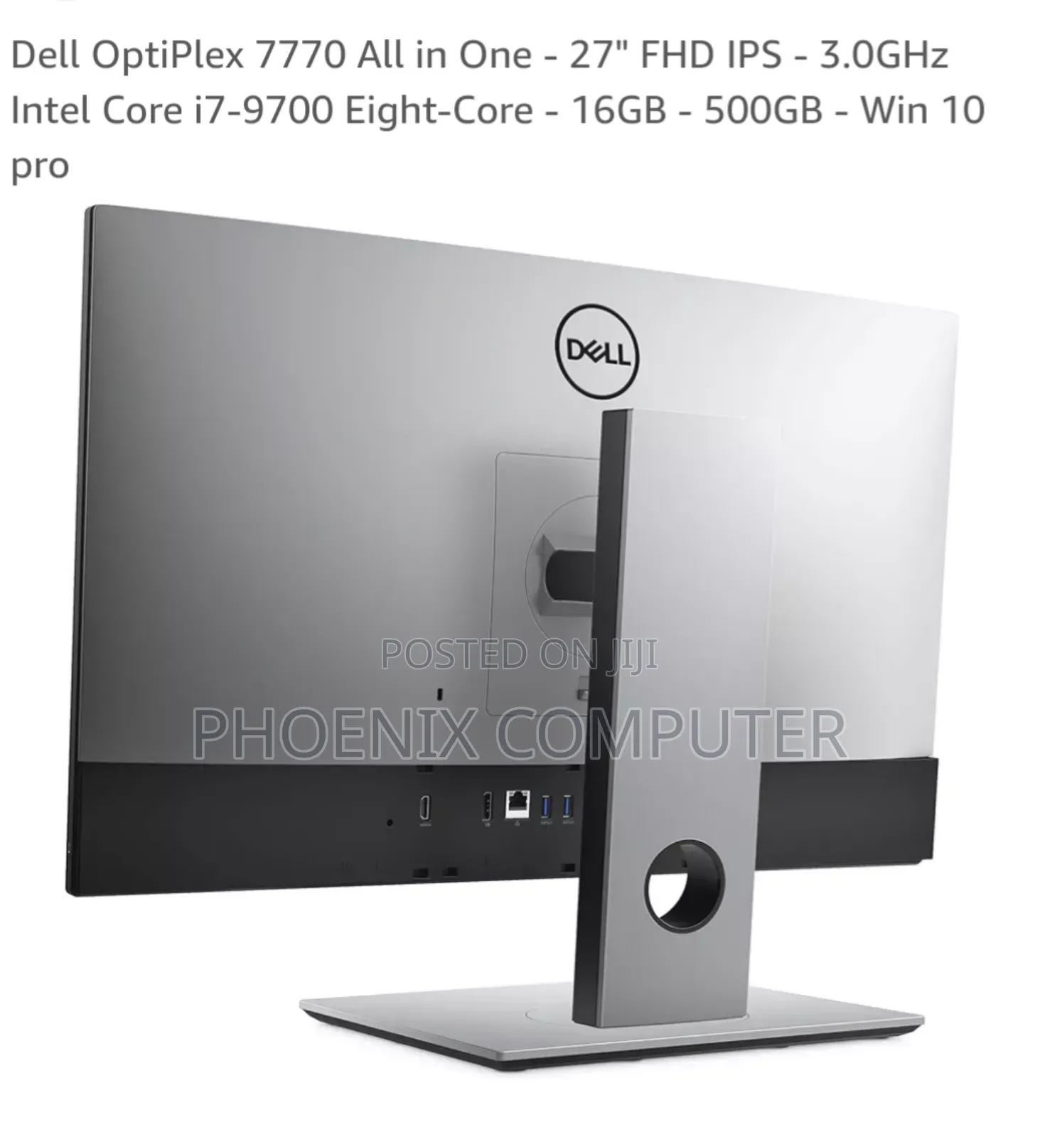 Desktop Computer Dell 32GB Intel Core I5 SSD 512GB