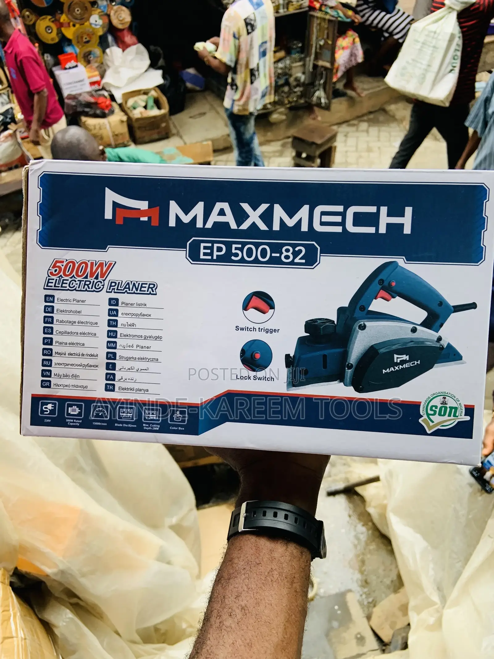 Electric Planer 500watts