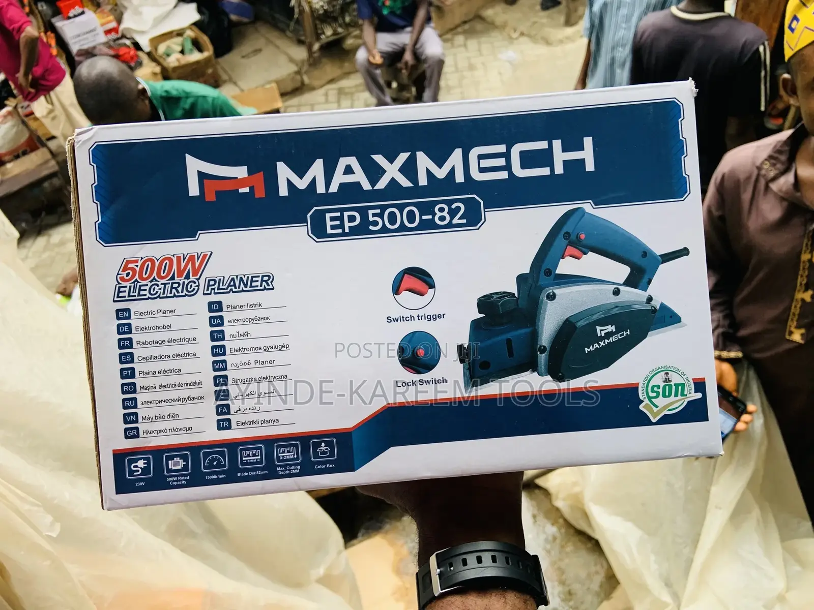 Electric Planer 500watts