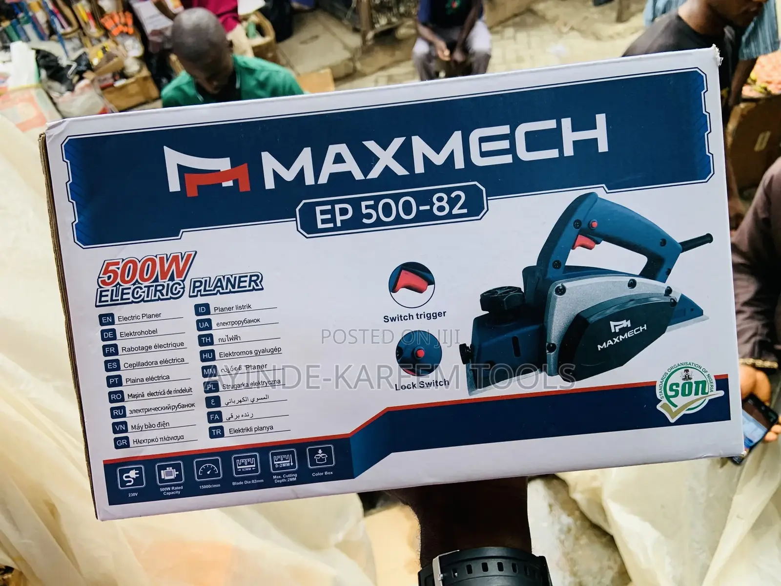 Electric Planer 500watts