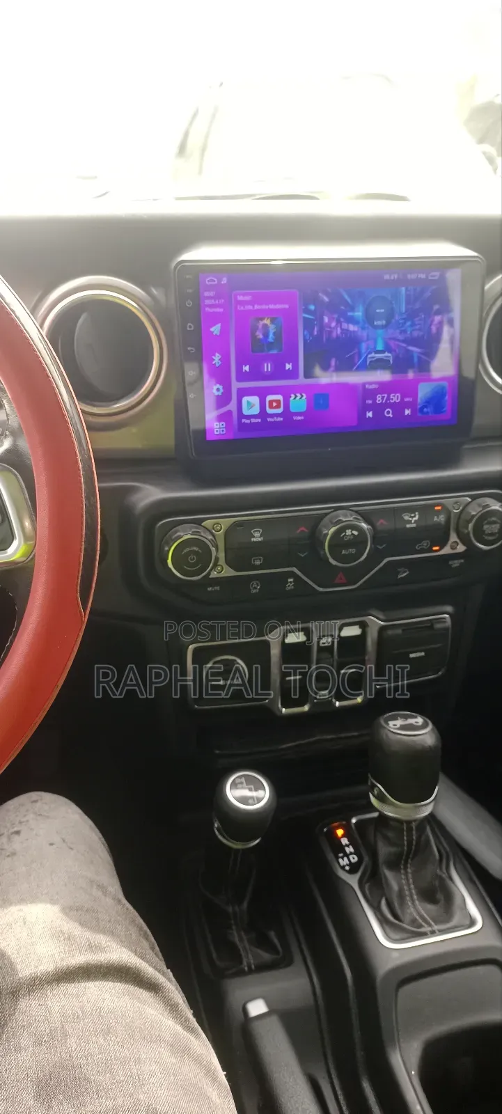 Jeep Wrangler Android 2016 To 2024