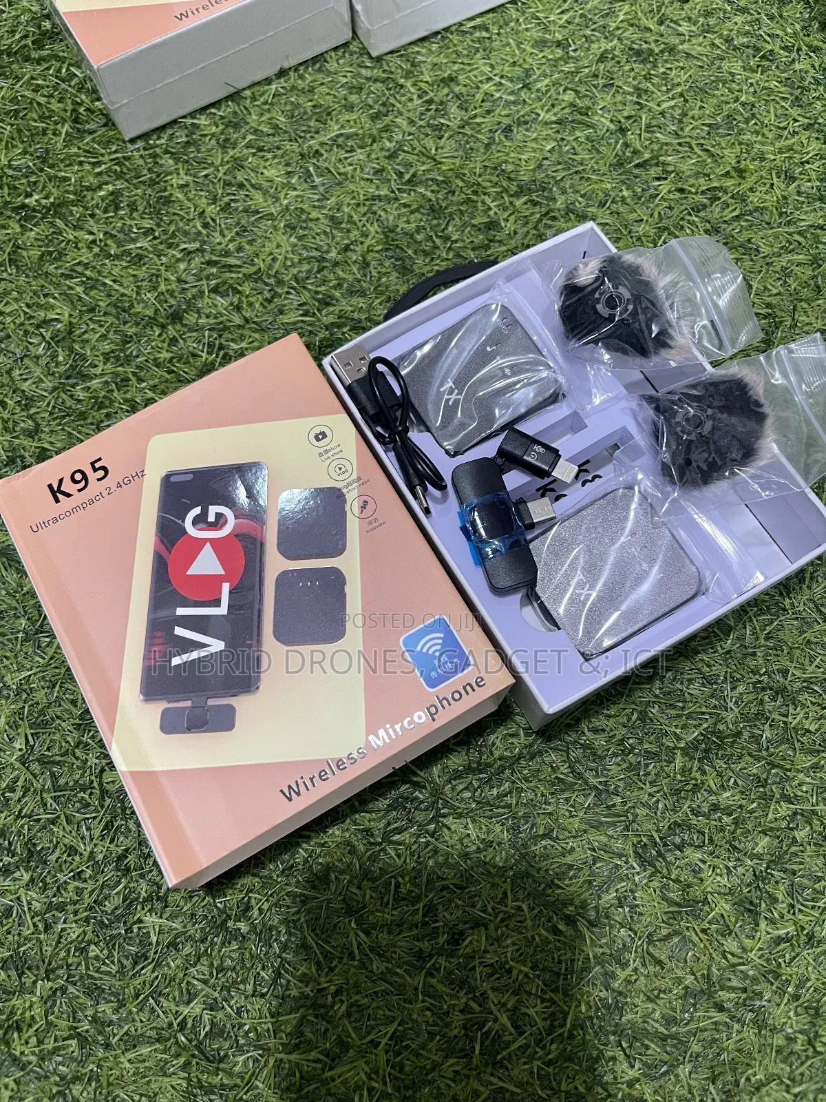 Vlog Wireless Microphone for iPhone/Android 