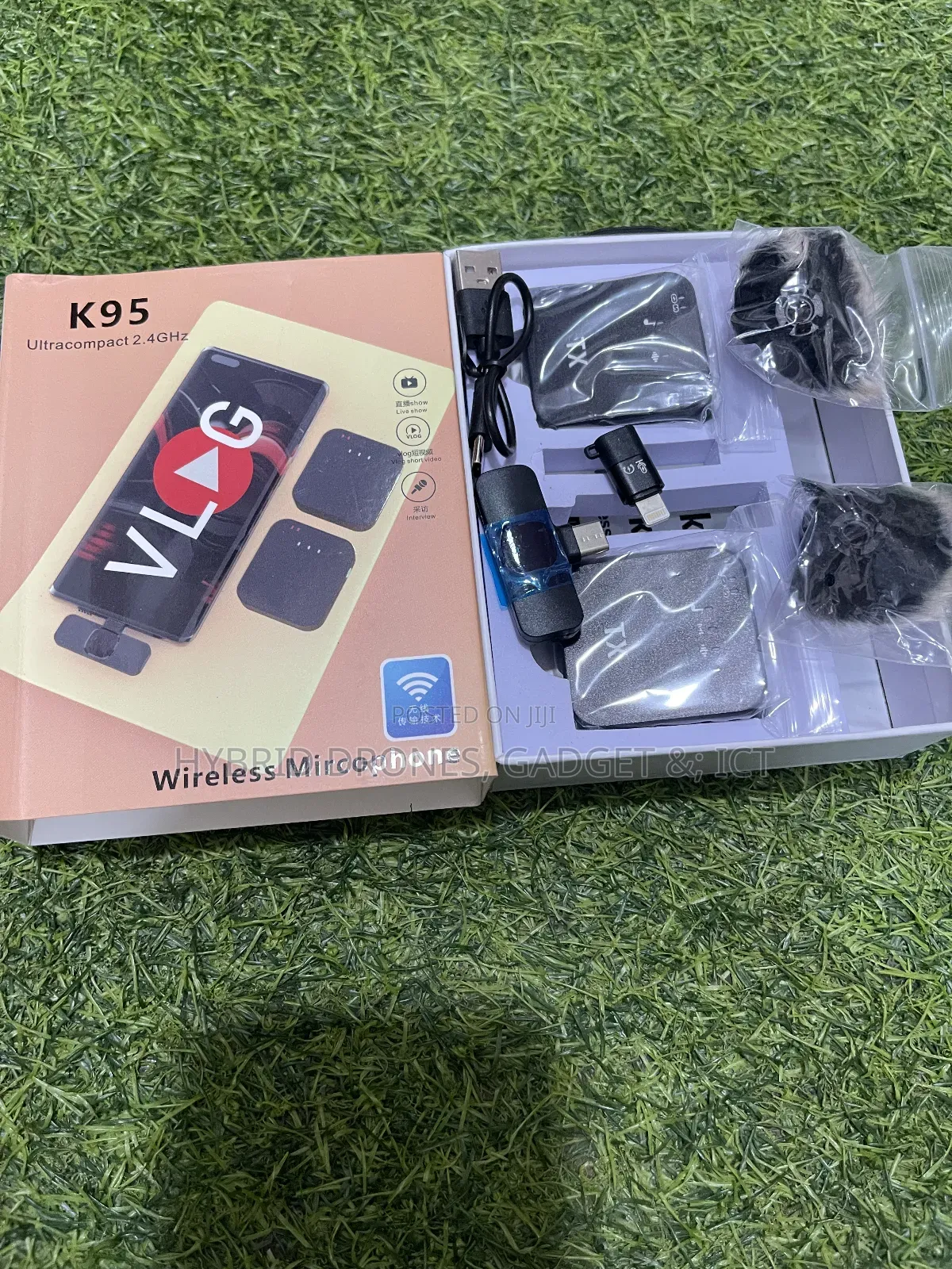 Vlog Wireless Microphone for iPhone/Android 