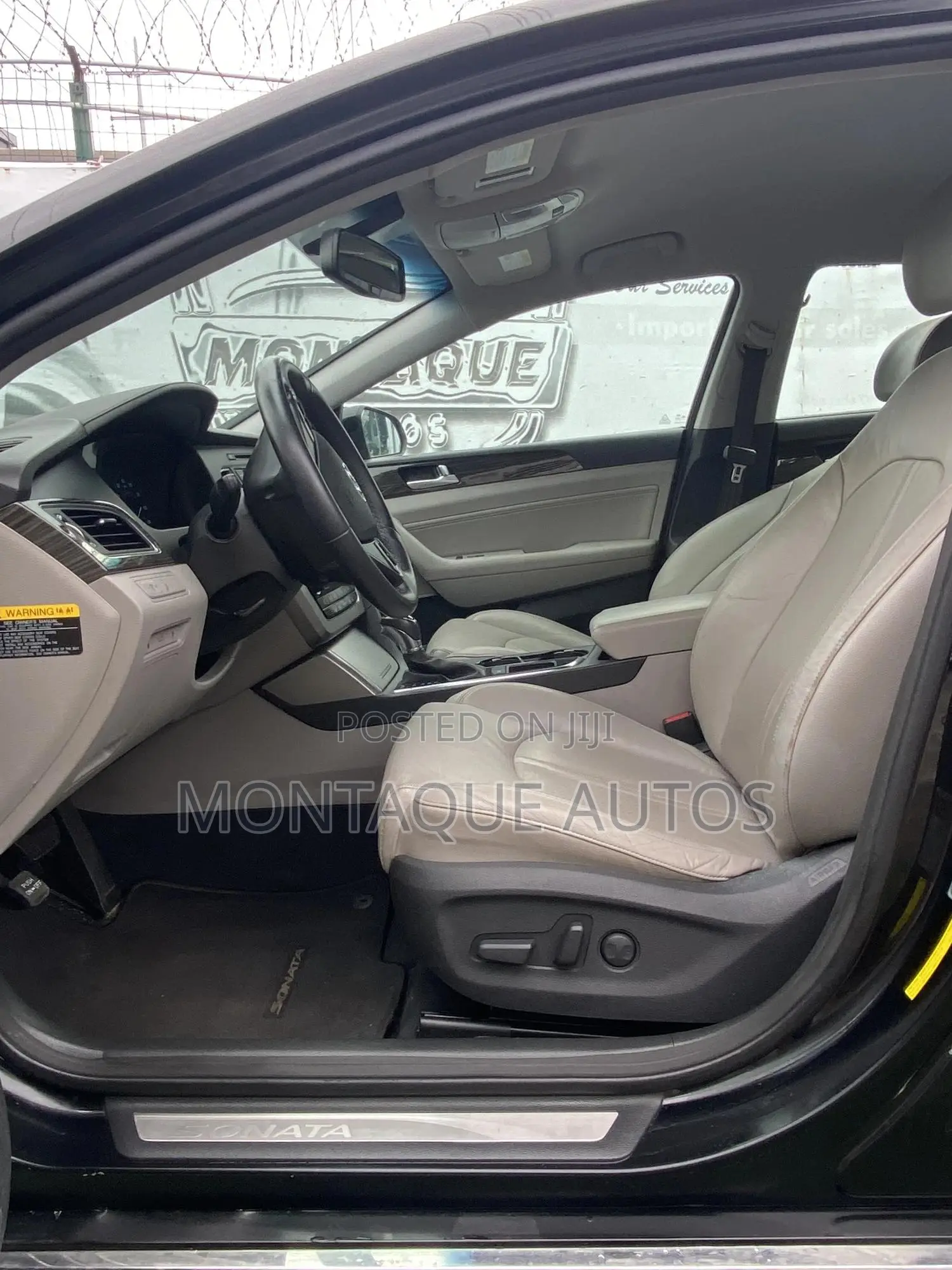 Hyundai Sonata Limited 4dr Sedan (2.4L 4cyl 6A) 2015 Black