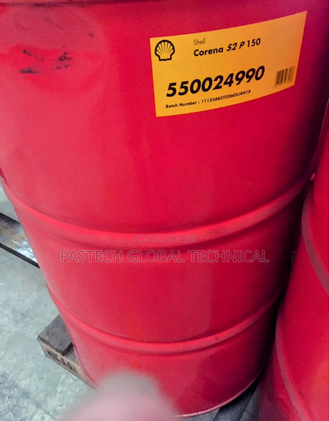 Shell Corena S2 P-150 Compressor Oil (209l Drum)