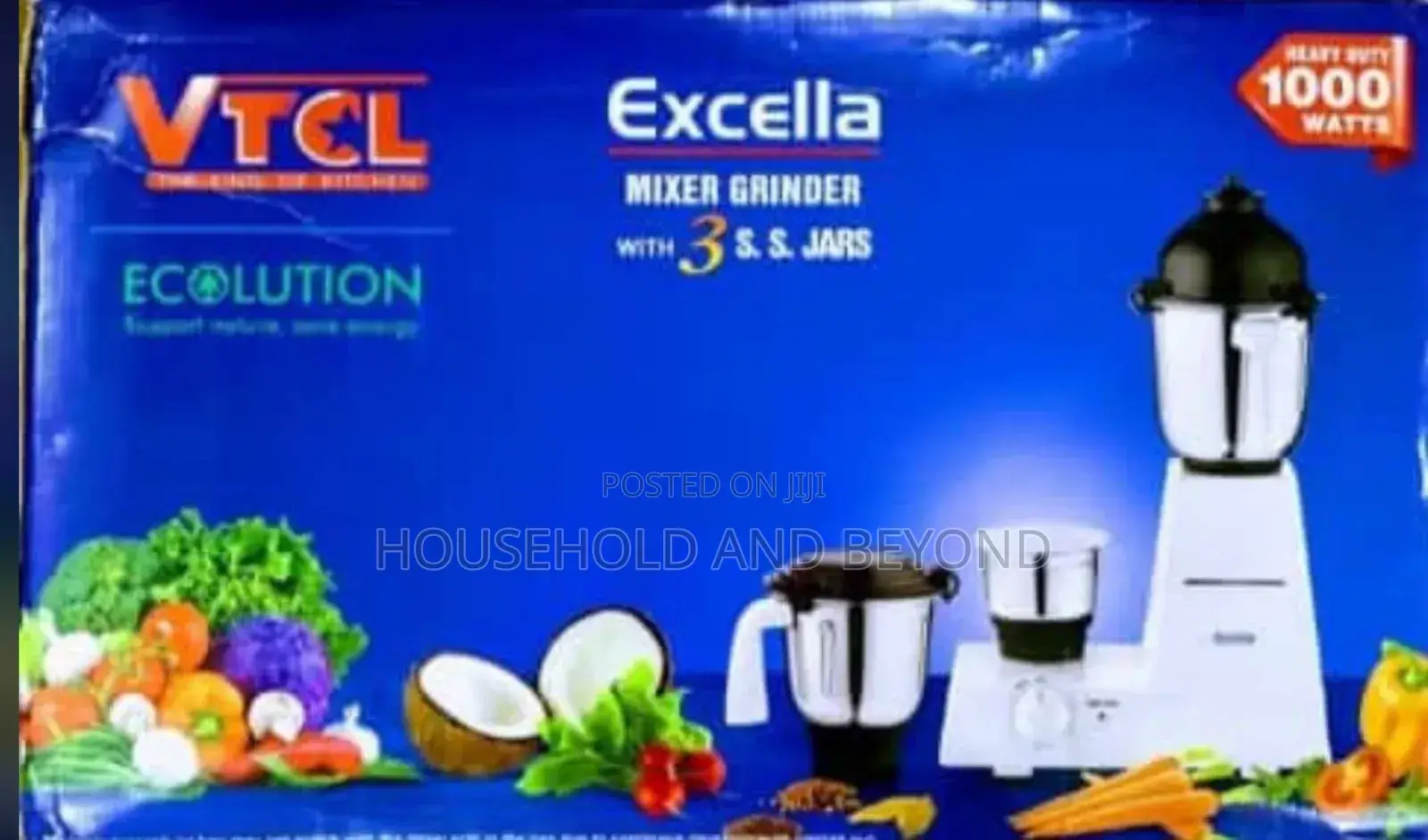 3jar VTCL Excella Mixer Grinder