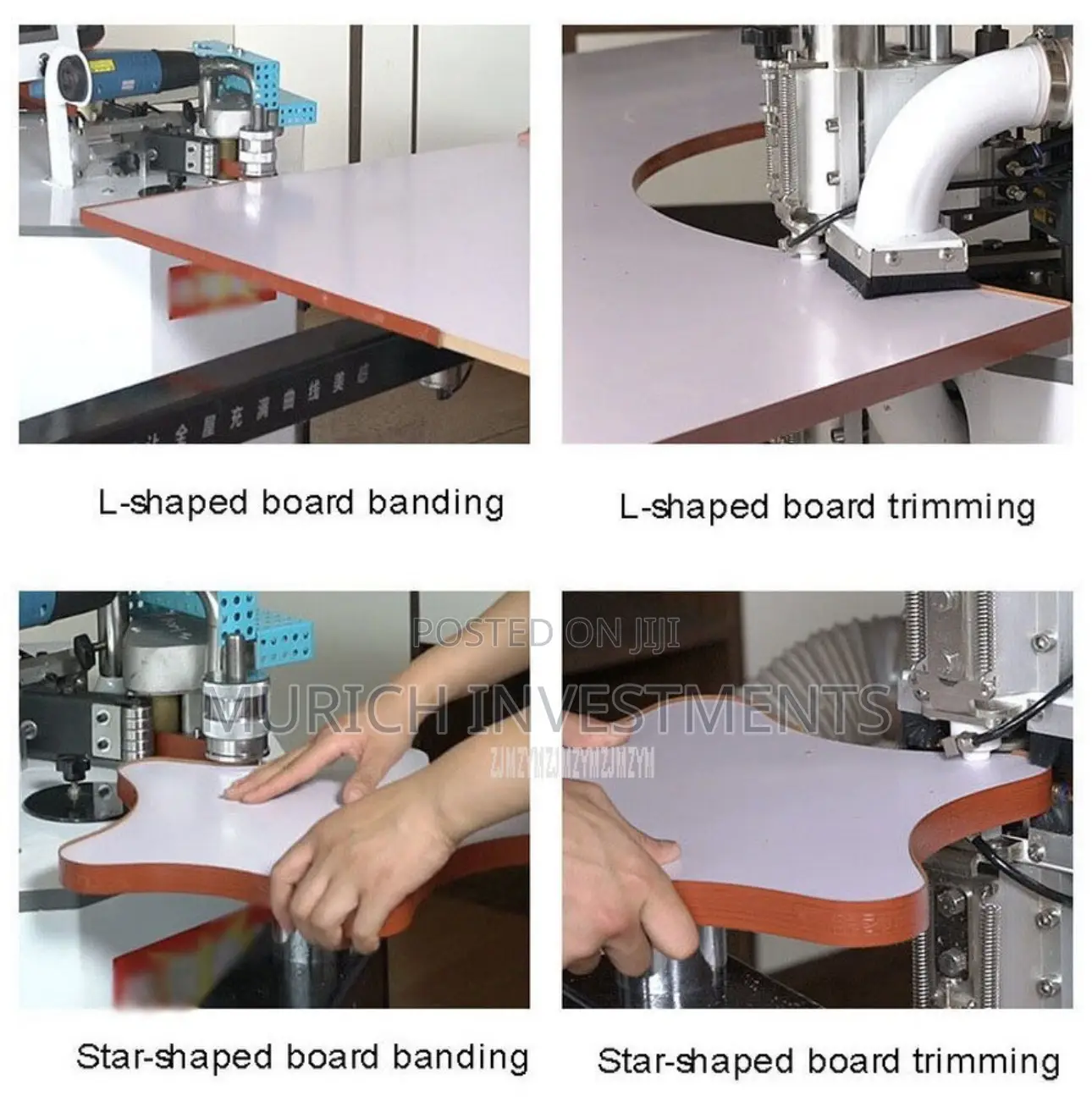 Edge Banding Machine For Curved And Straight Wood Edging