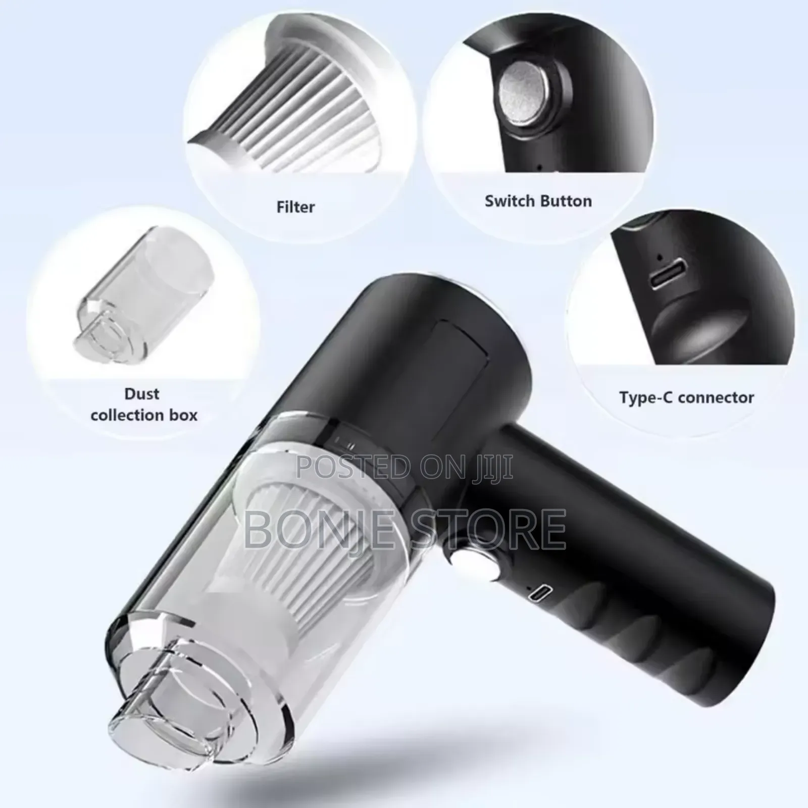 3 in 1 Rechargeable Vacuum Cleaner