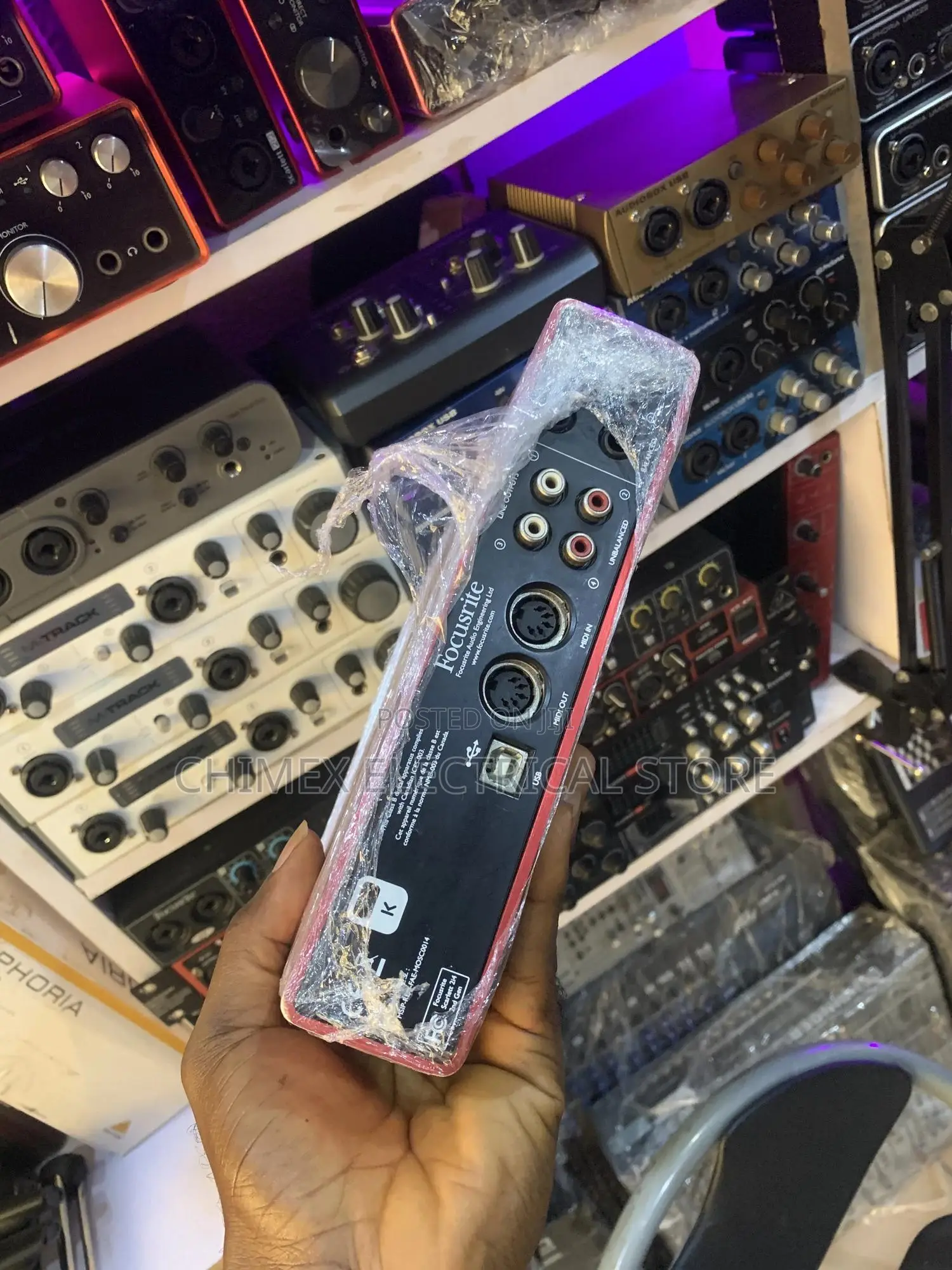 Scarlett Soundcard