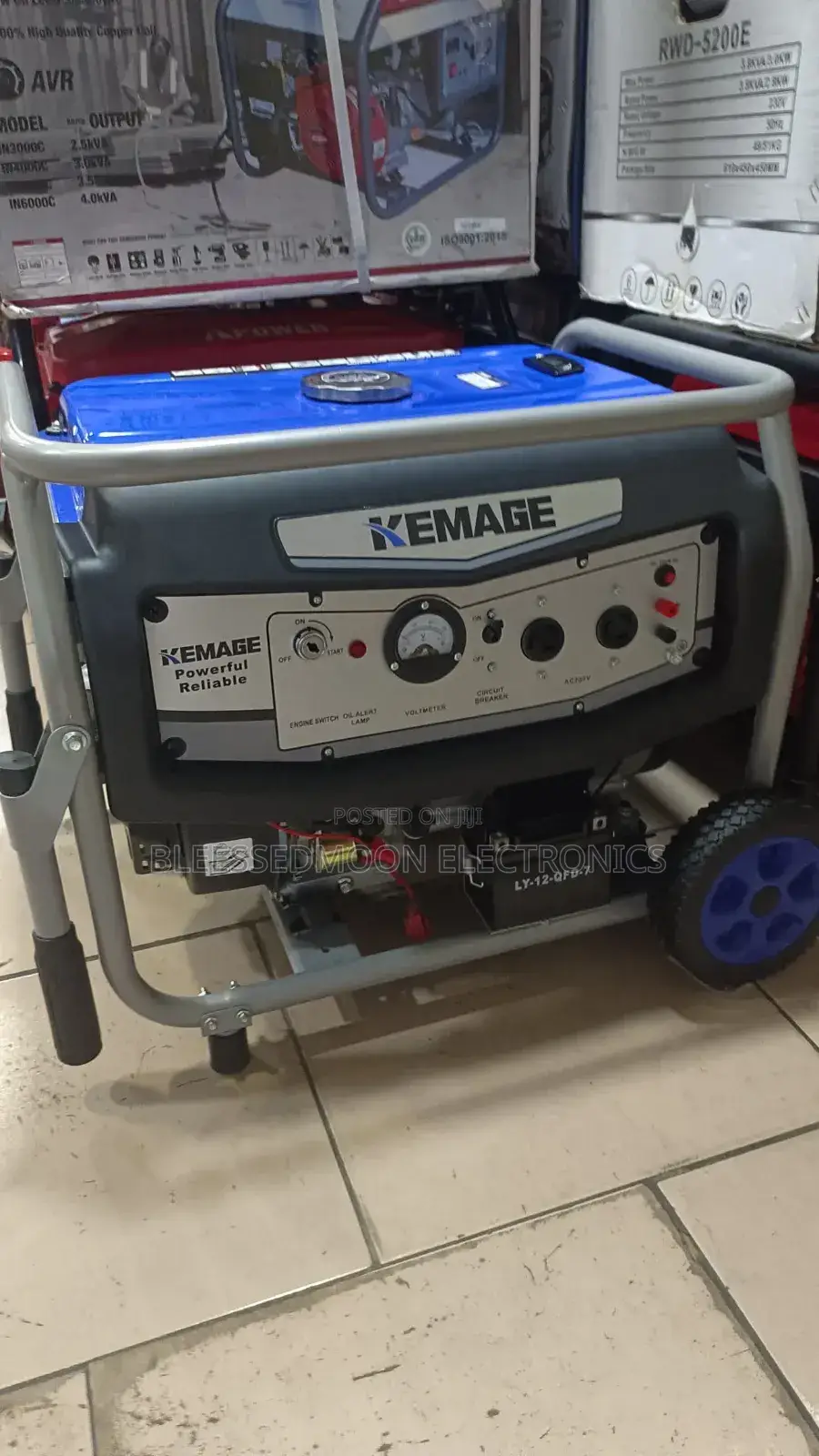 Kemage Japanese Super Heavy Duty Generator 5.5kva (Free Delivery)