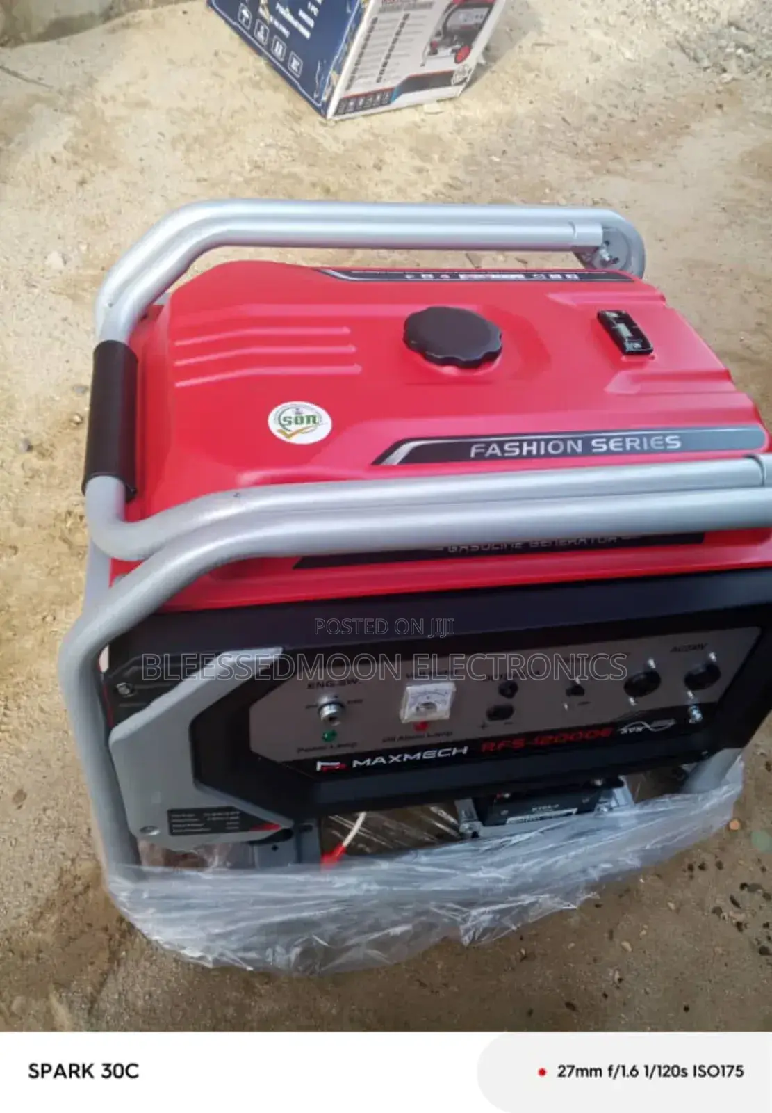 Maxmech Super Heavy Duty Generator 12.5kva (Free Delivery Ph)