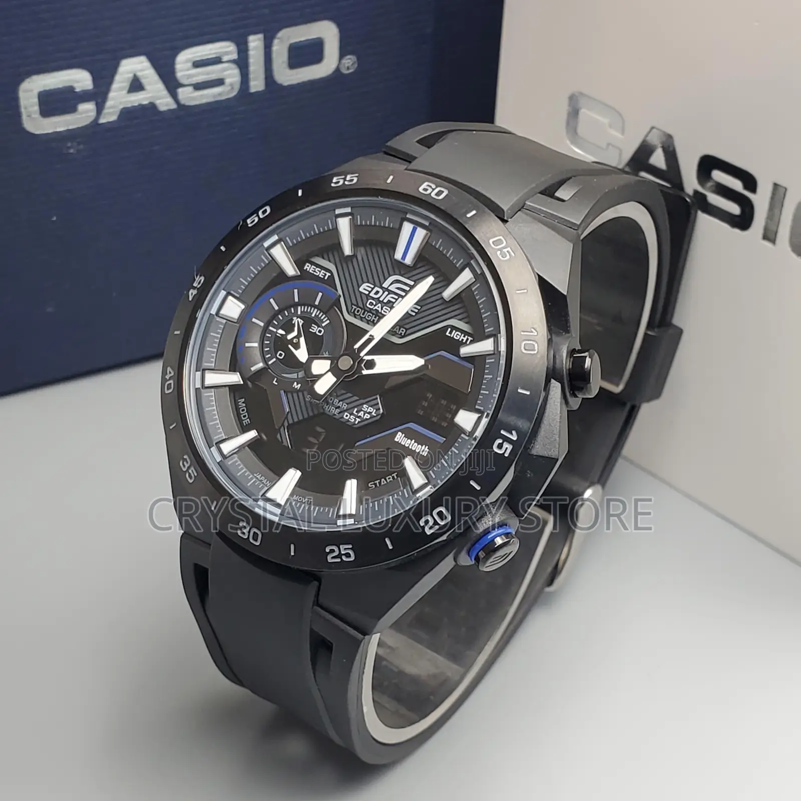 Casio Edifice Quality Luxury Men Chain Strap Wristwatch