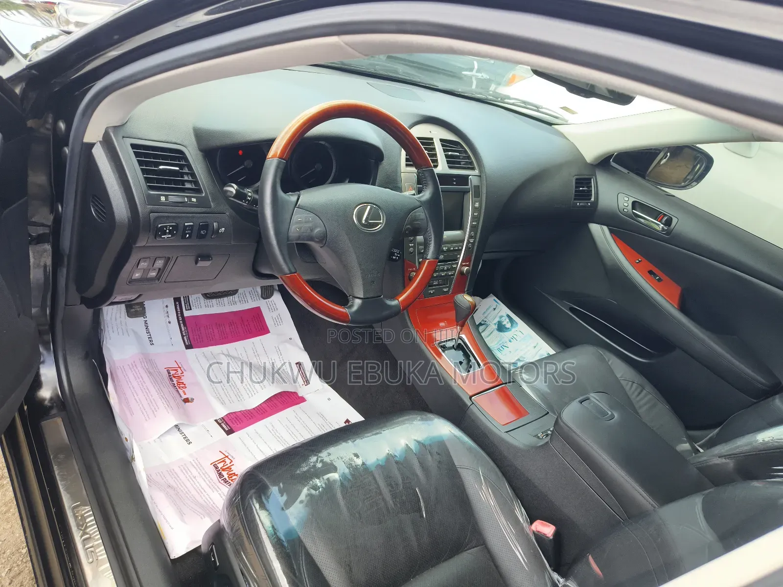 Lexus ES 350 2008 Black