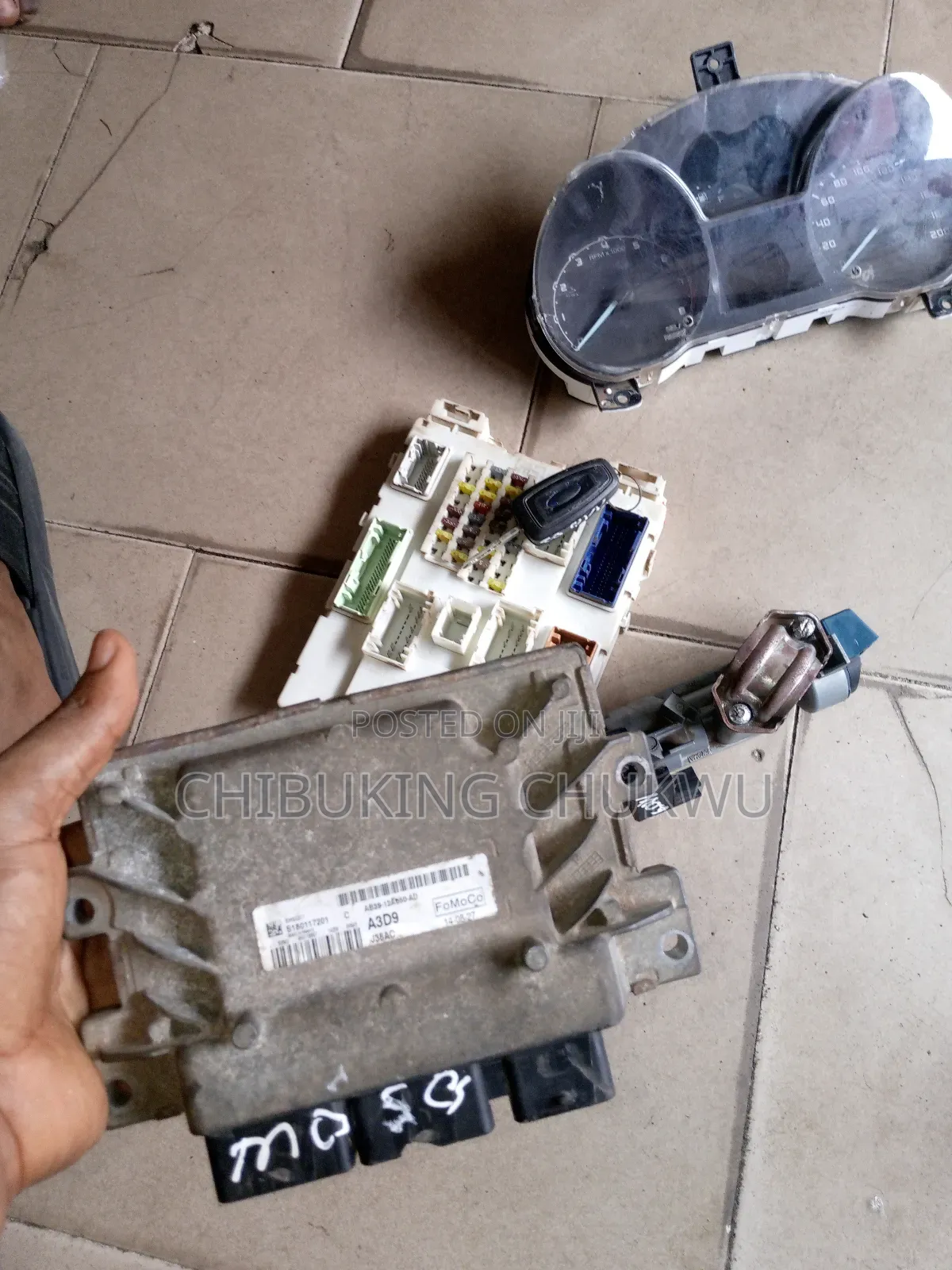 Ford Ranger 2012 Complete Unit Ecu Brainbox Key Immobilizer