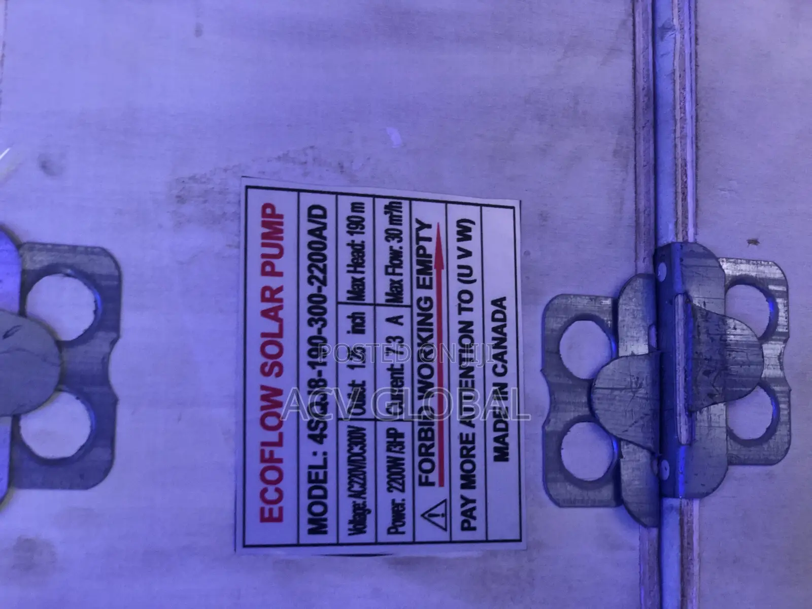 3hp Ac/Dc Pump