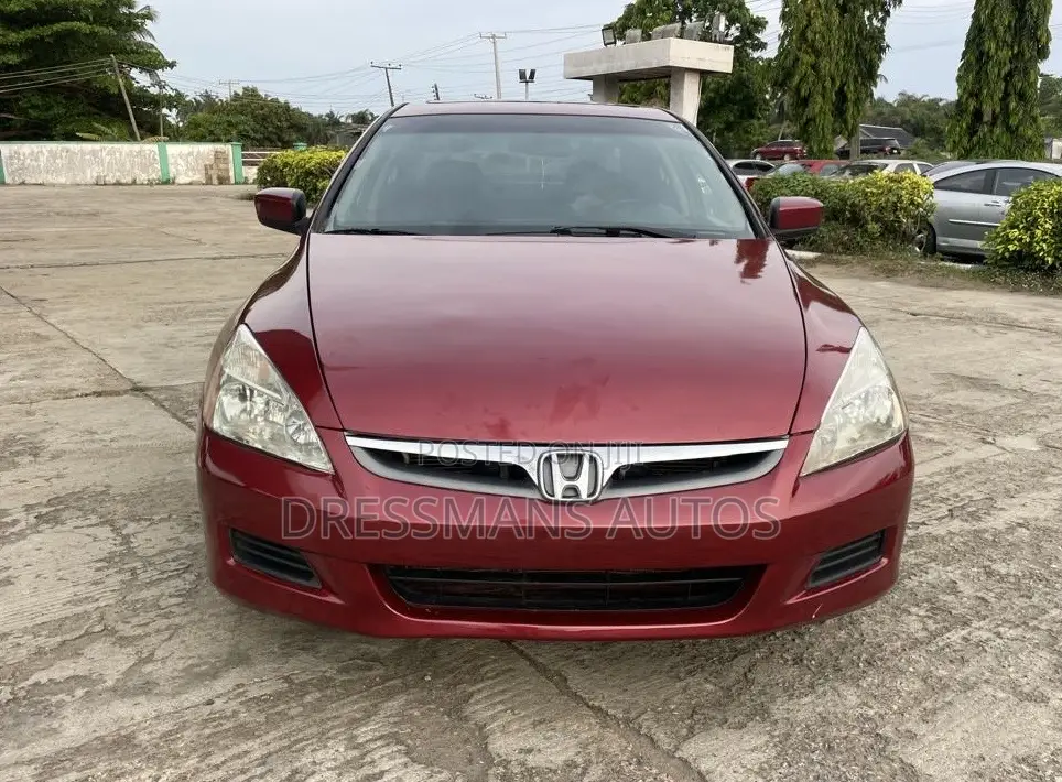 Honda Accord 2007 Burgundy