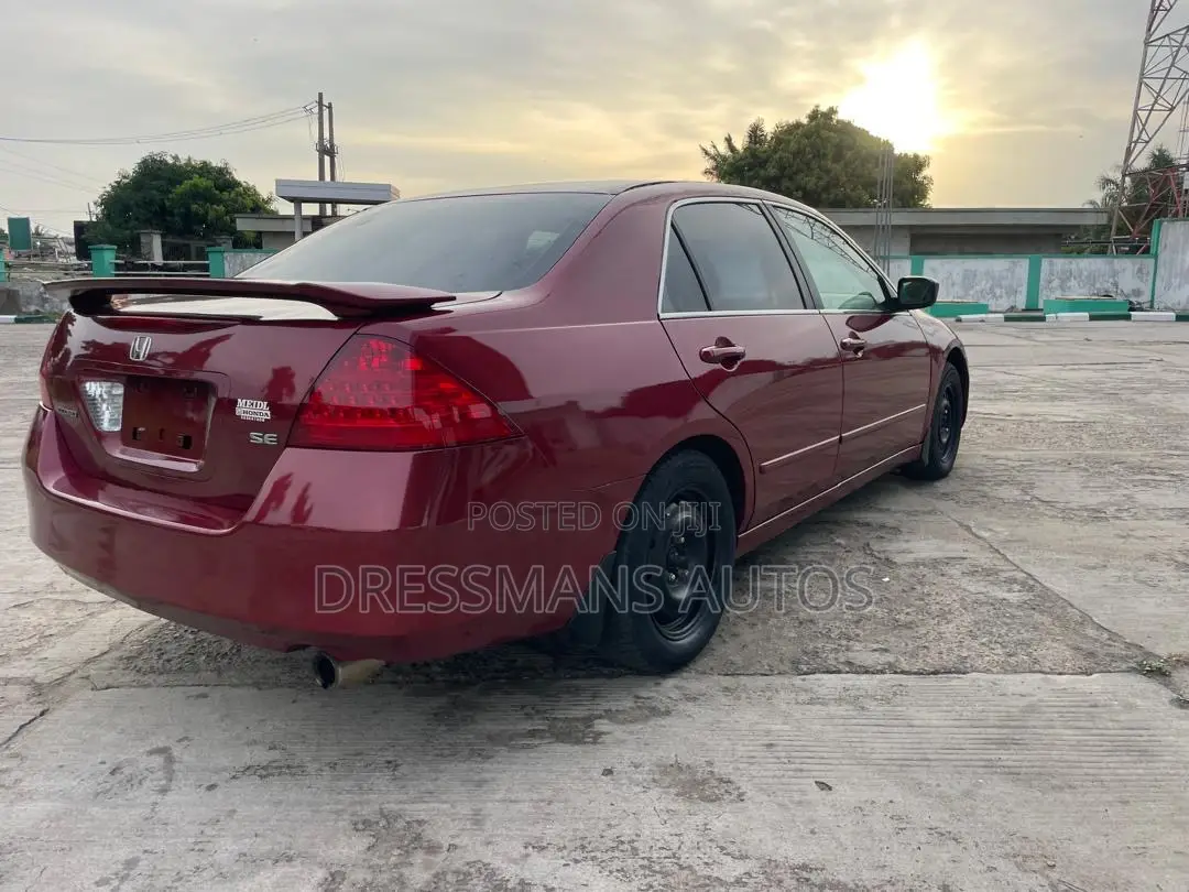 Honda Accord 2007 Burgundy