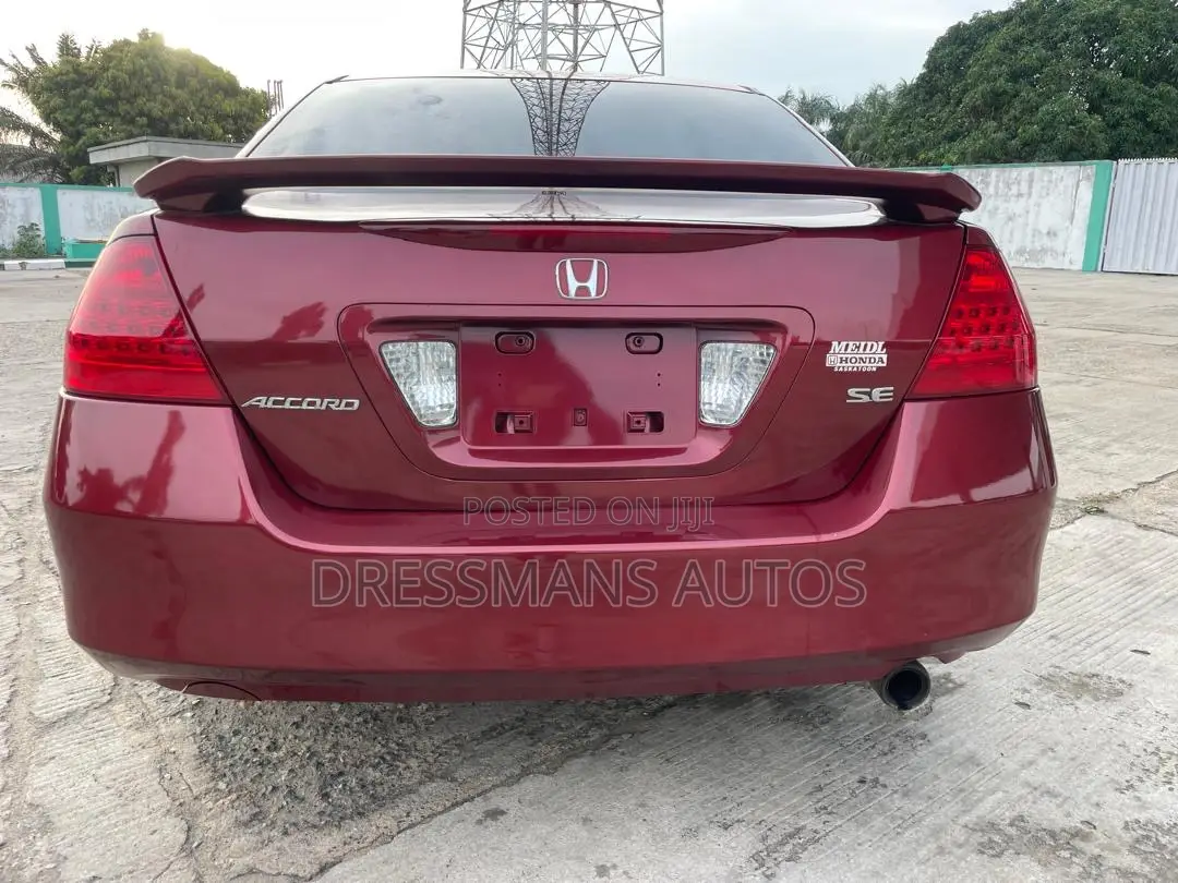 Honda Accord 2007 Burgundy