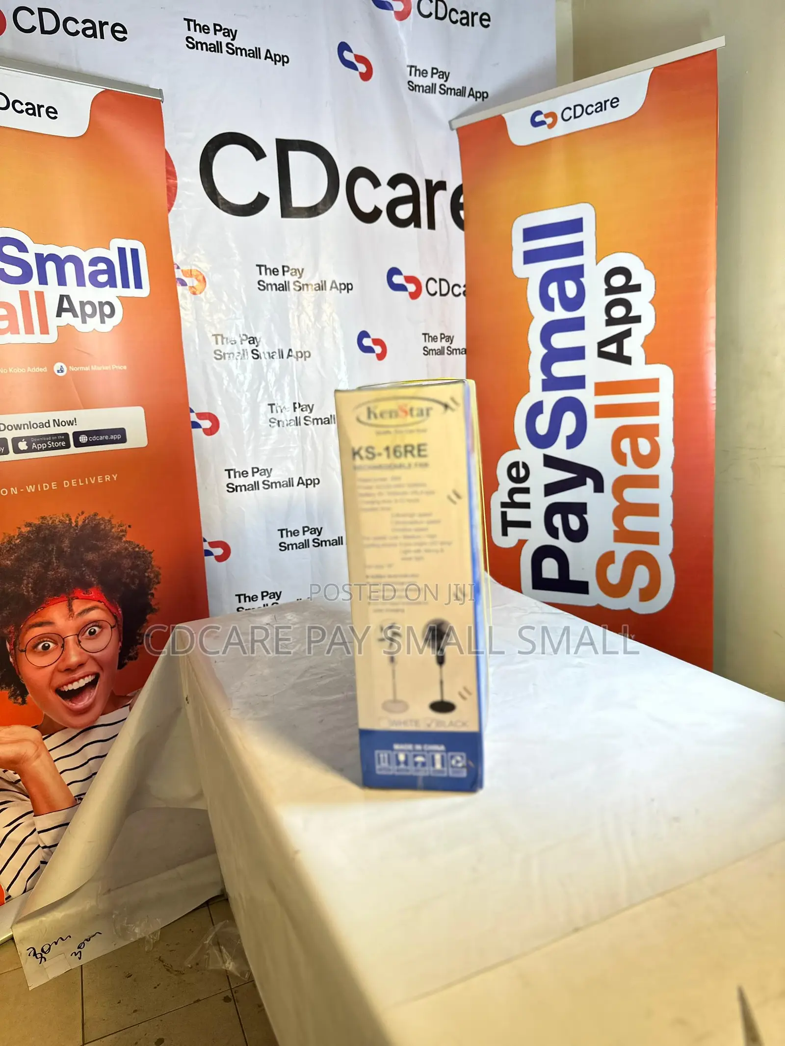 Pay Small Small Kenstar Rechargeable Fan On Cdcare.App