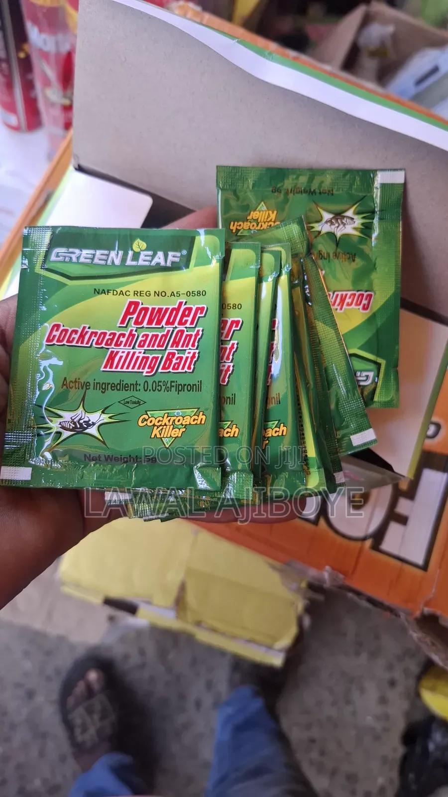 10 Sachet Effective Killing Cockroach Bait Powder Cockroach