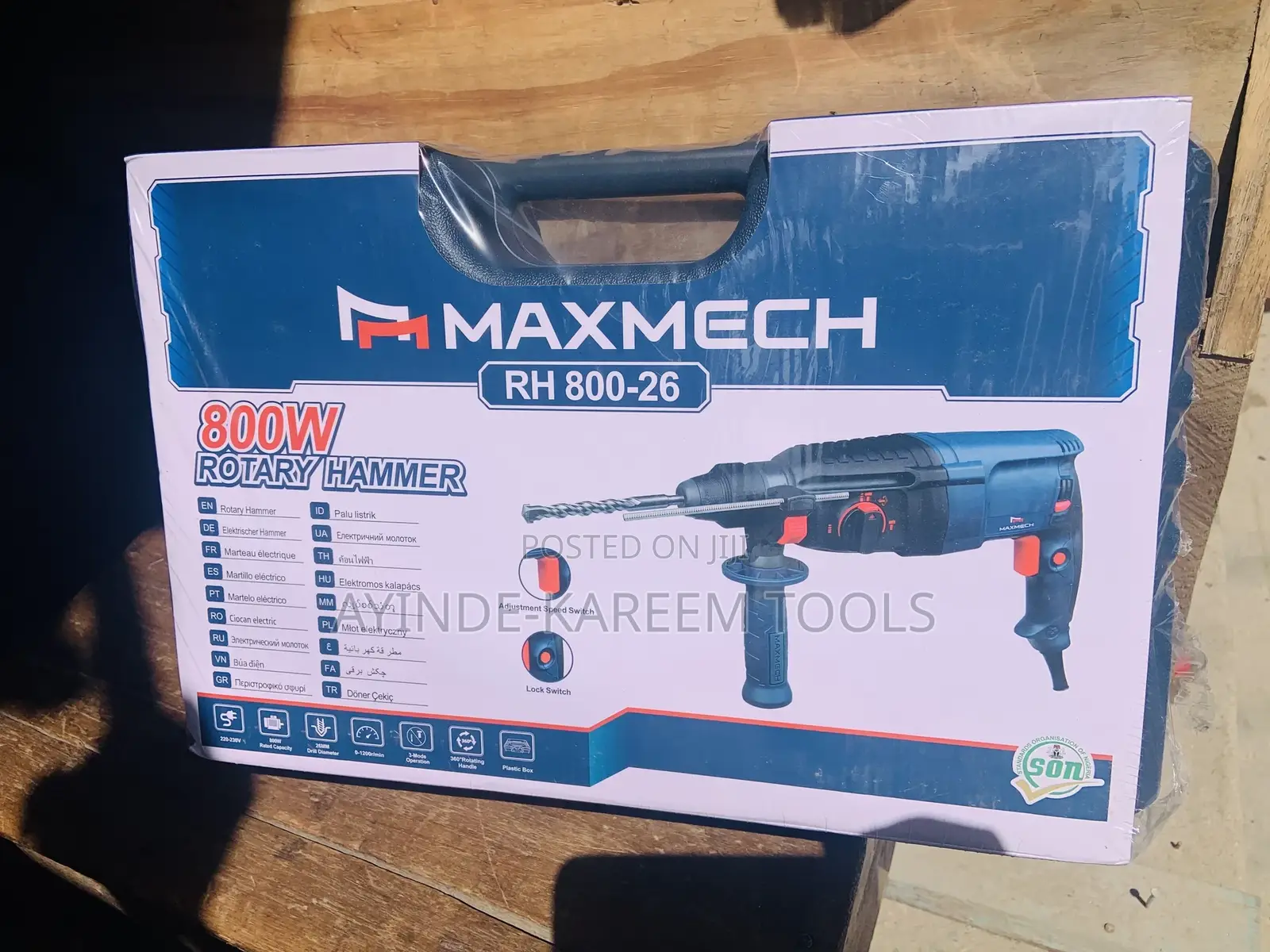 800w Rottary Hammer