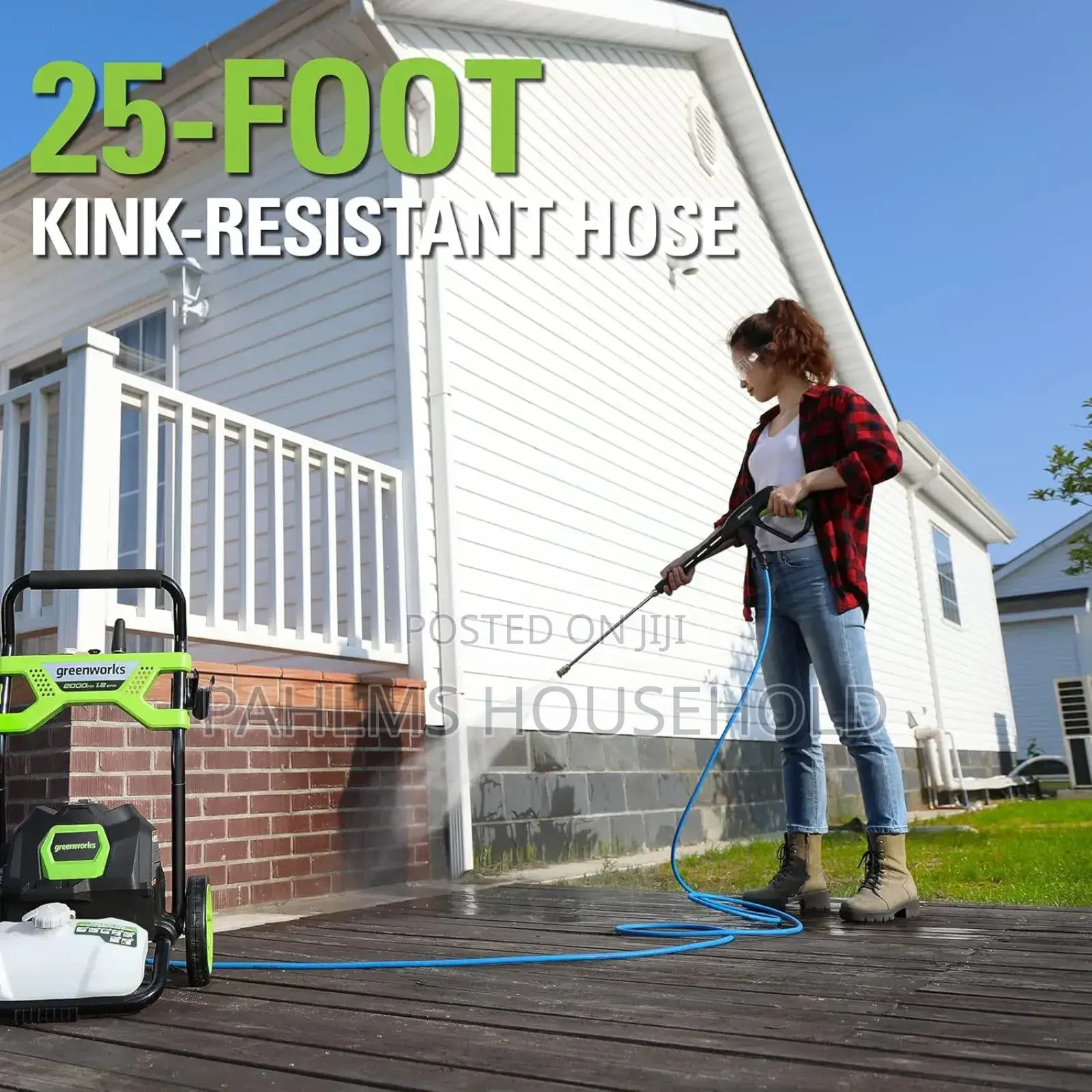 Greenworks Electric Pressure Washer (American Standard)