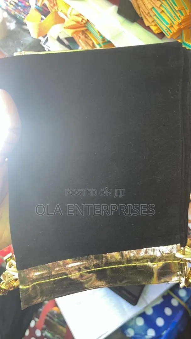 Black Jewelry Bag