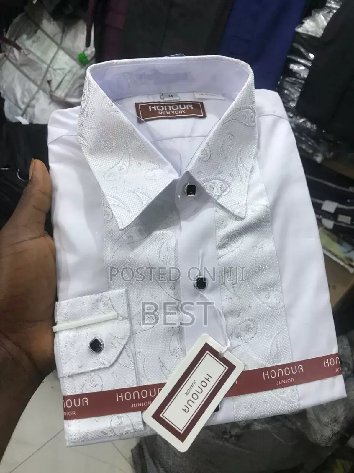 Children Quality Corporate White Shirts