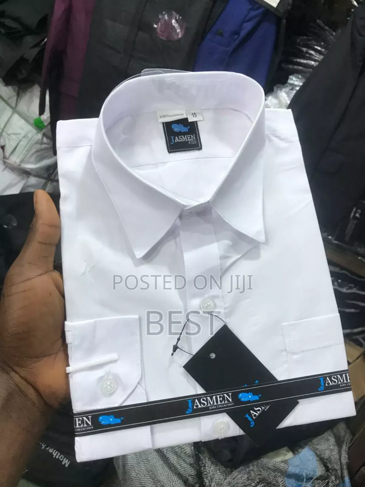 Children Quality Corporate White Shirts