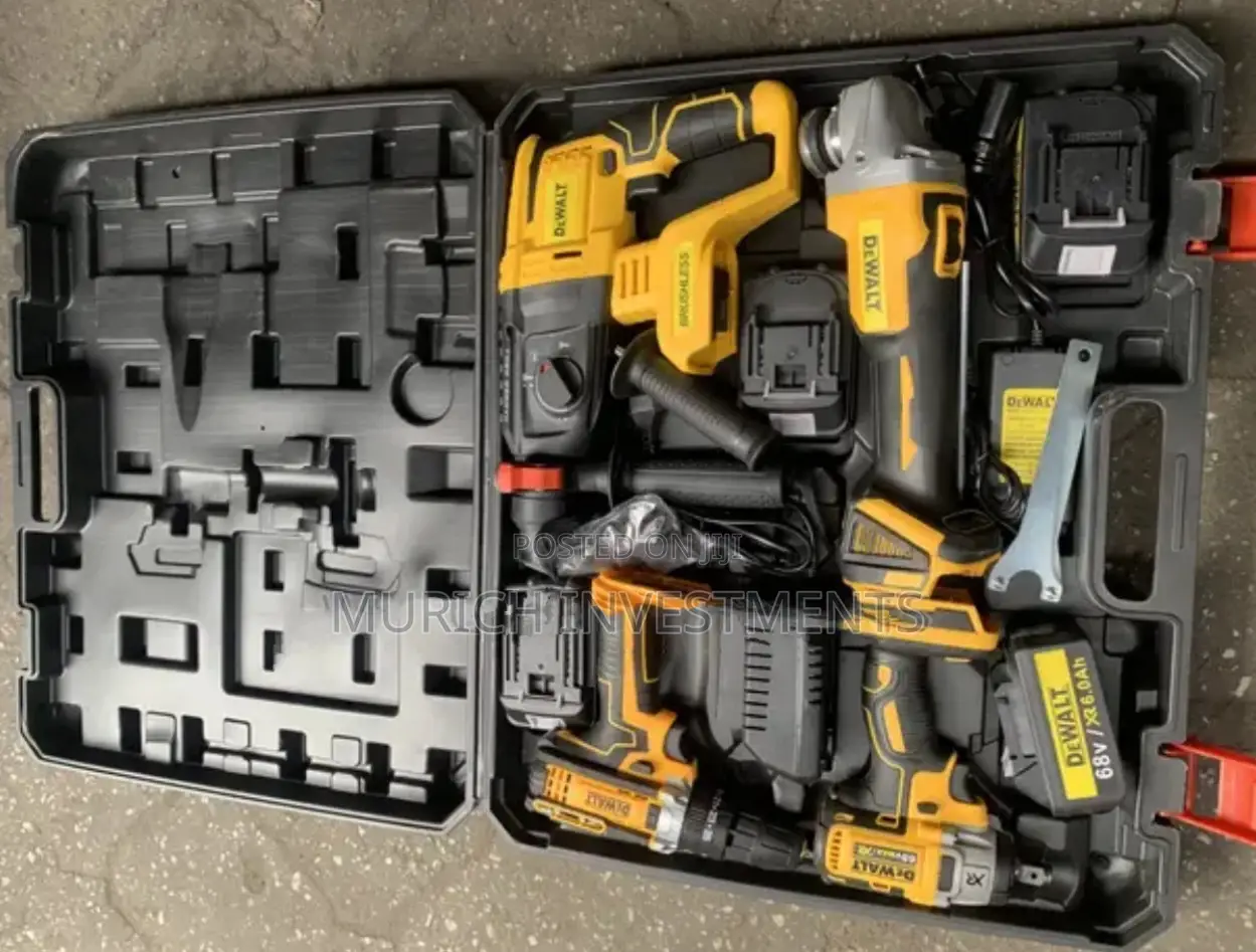 Dewalt 4-in-1 Heavy-Duty Power Tool Combo Set