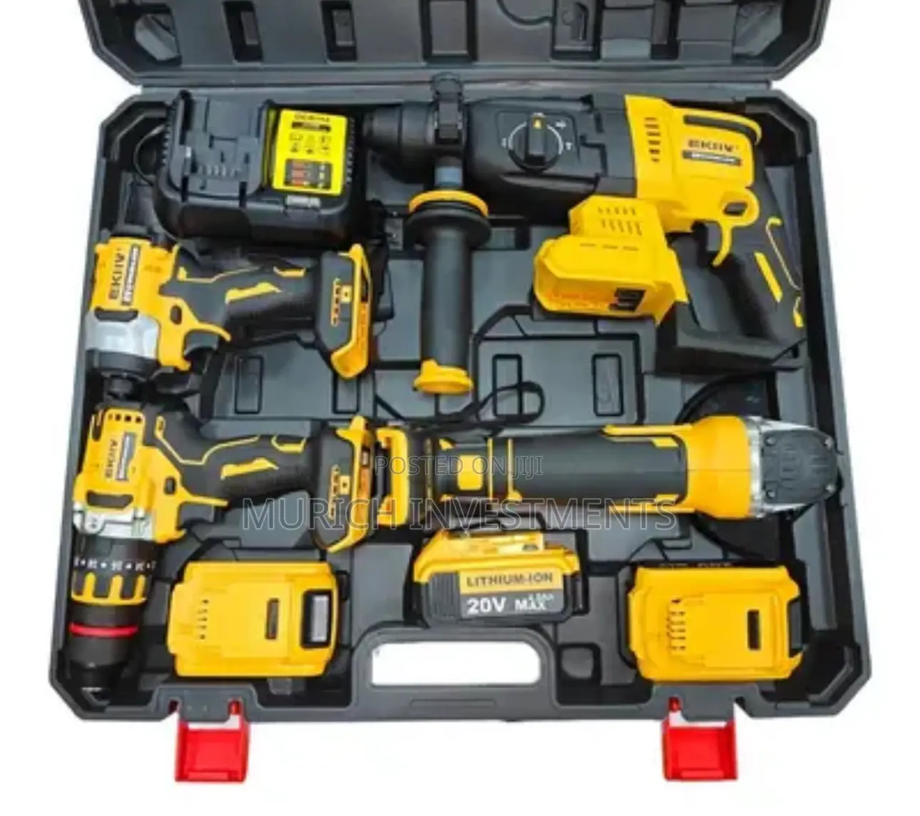 Dewalt 4-in-1 Heavy-Duty Power Tool Combo Set