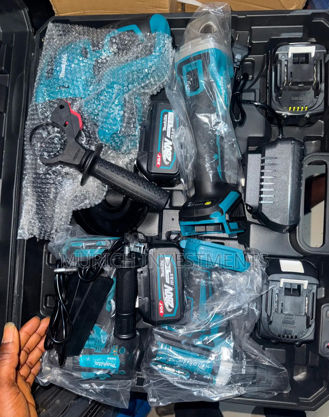 Makita 4-in-1 Heavy-duty Power Tool Combo Set