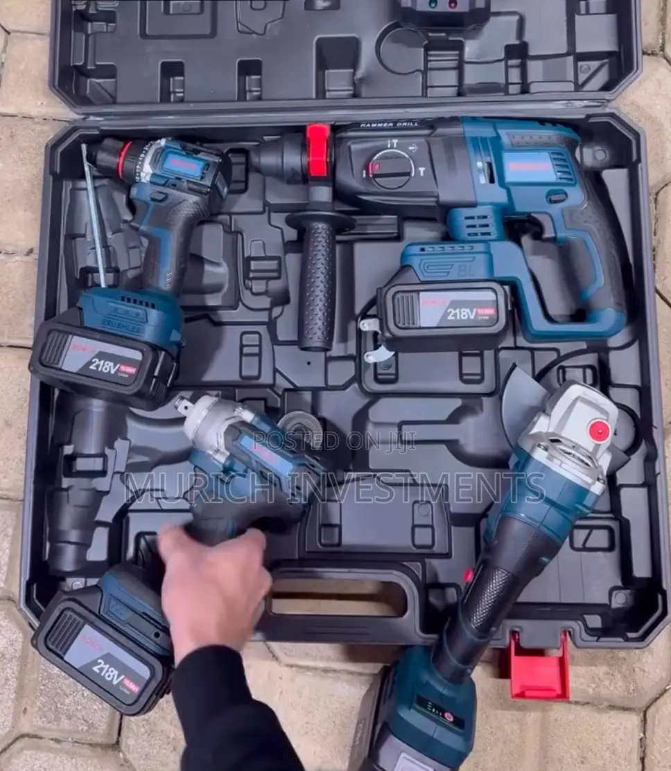 Bosch 4-in-1 Premium Power Tool Combo Set
