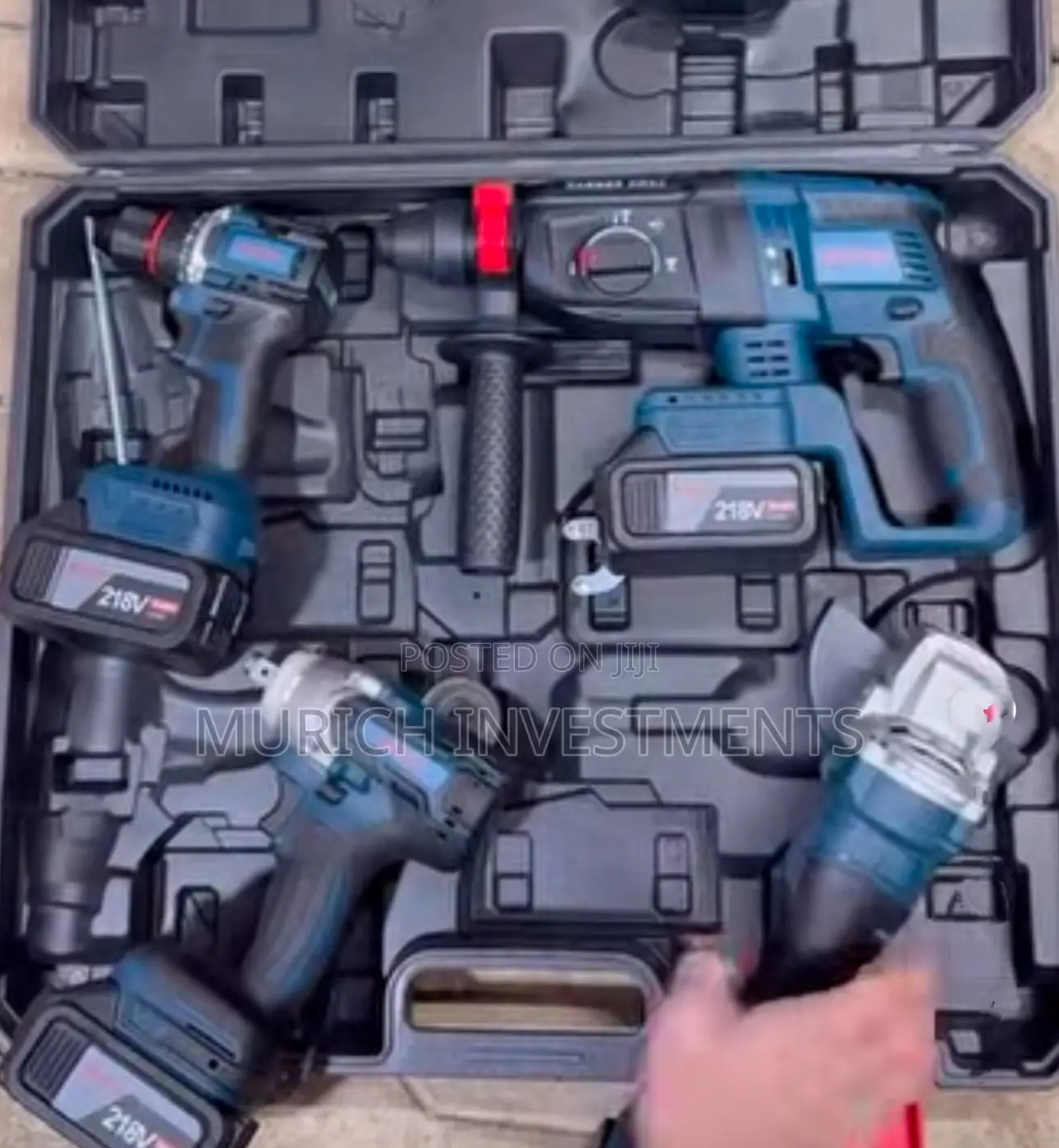 Bosch 4-in-1 Premium Power Tool Combo Set