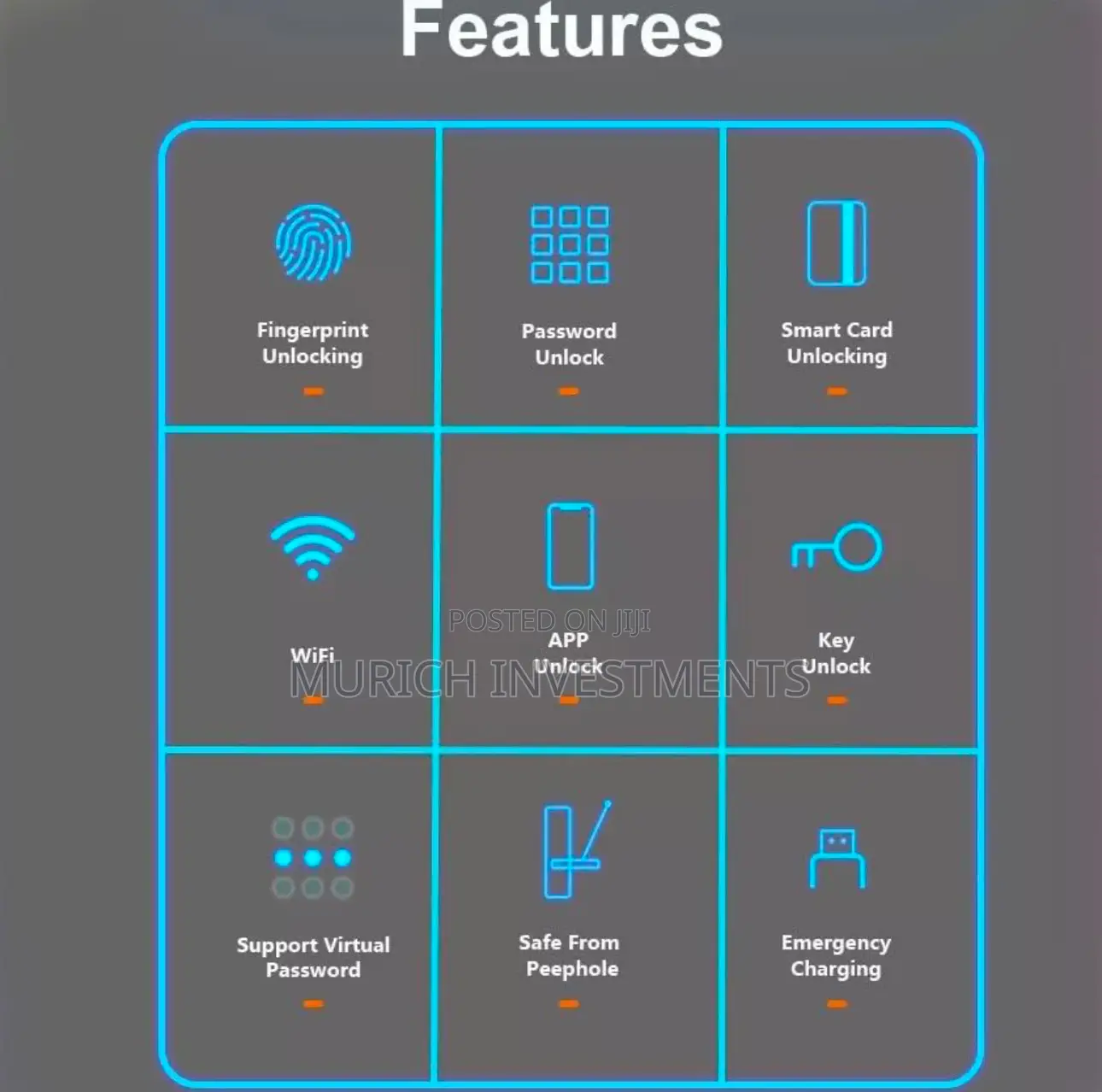 Smart Door Lock, 3d Face + Fingerprint Recognition, 6 Ways