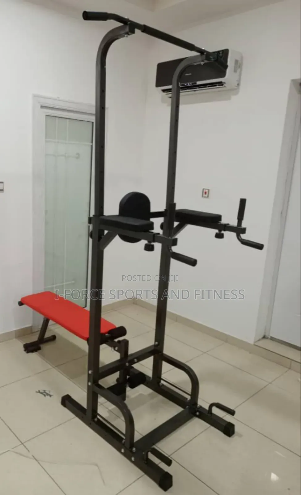 Multi Functional Power Tower With Bench