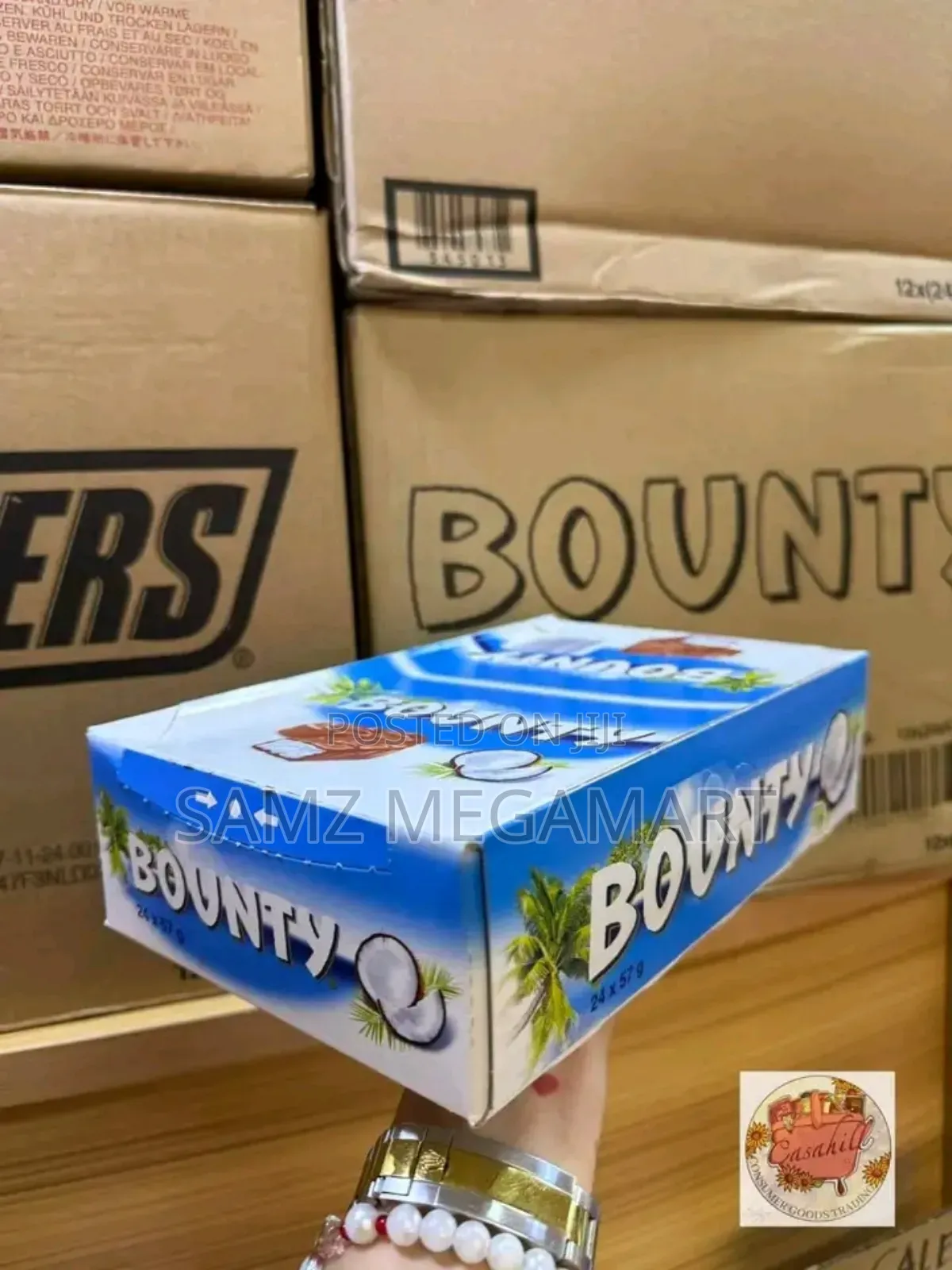 Bounty Chocolate 24x57g