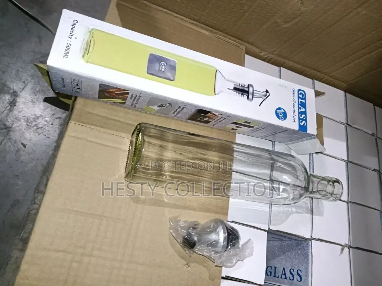 500ml Oil Jar Bottle