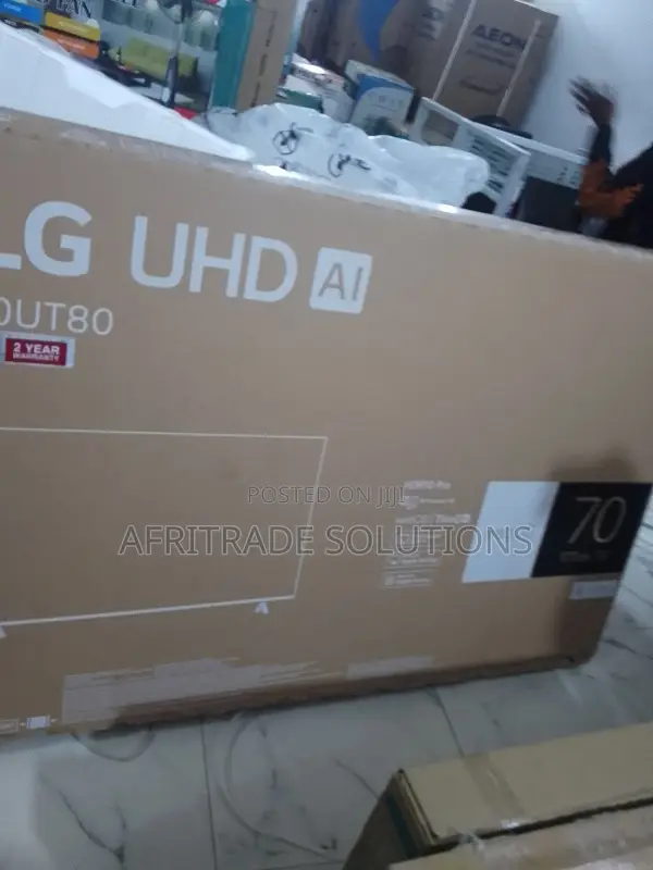Lg Smart 70'' Android Uhd Tv With Complete Accessories