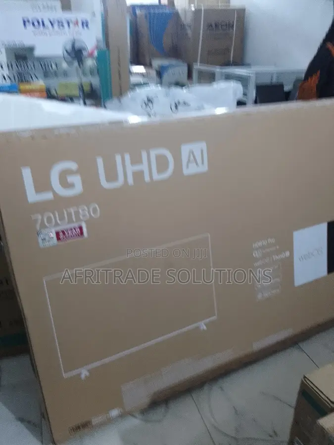 Lg Smart 70'' Android Uhd Tv With Complete Accessories