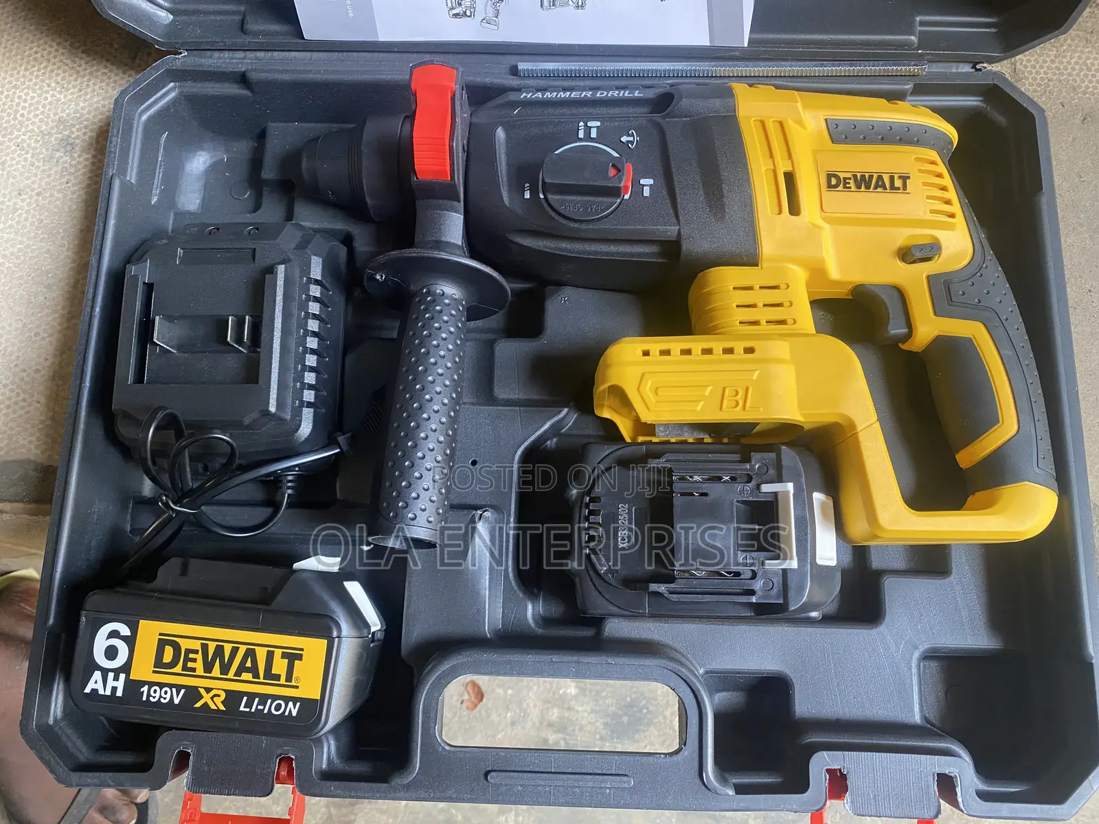Dewalt 198v Cordles Rotary Hammer