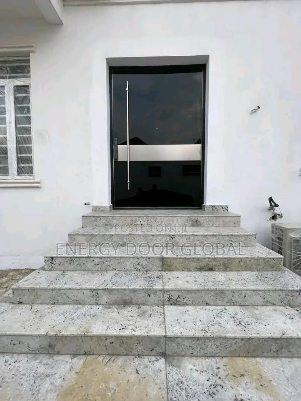 Special Half Swing Polished Pivot Door With Exquisite Brand