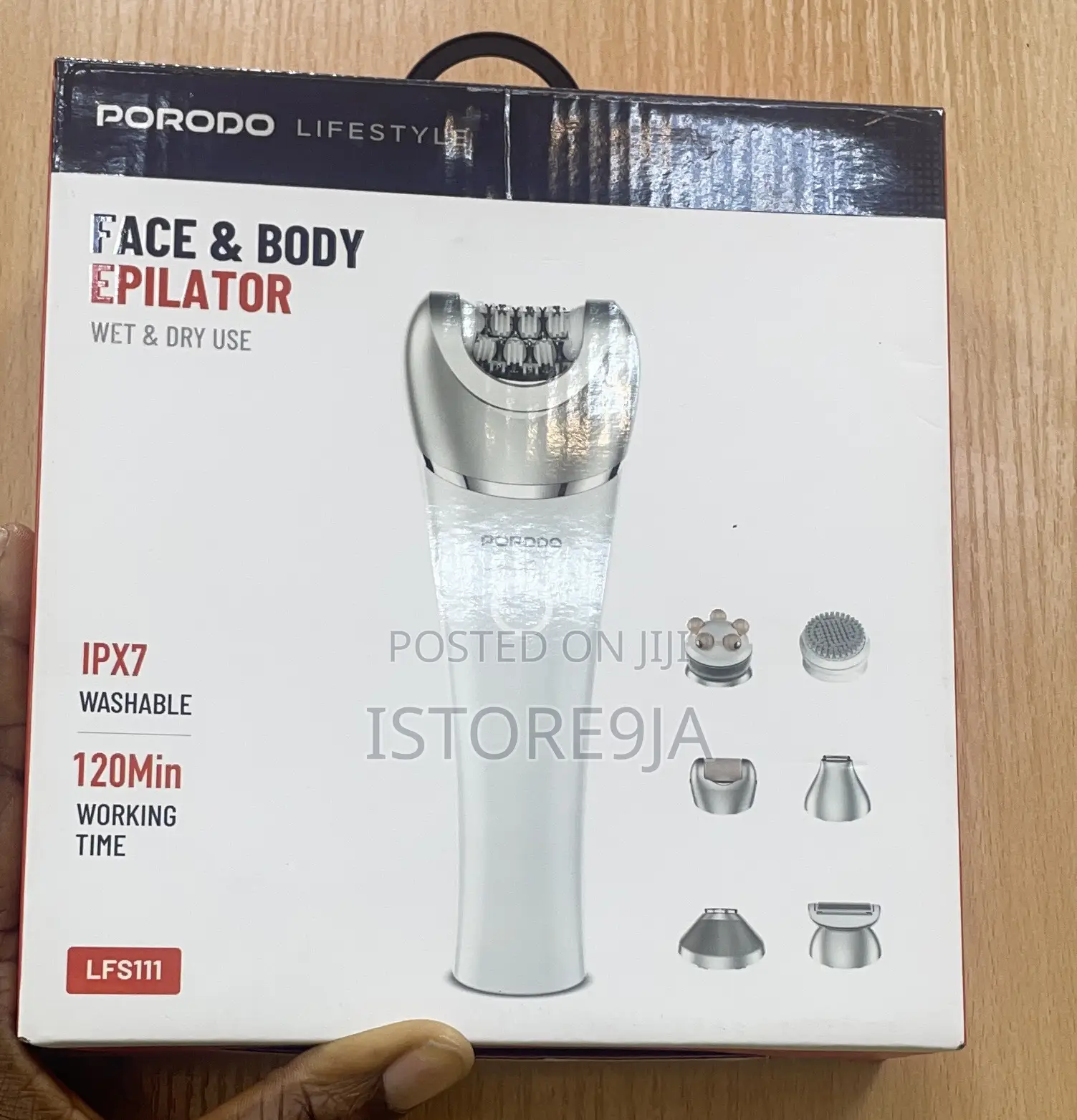 Porodo Face and Body Epilator