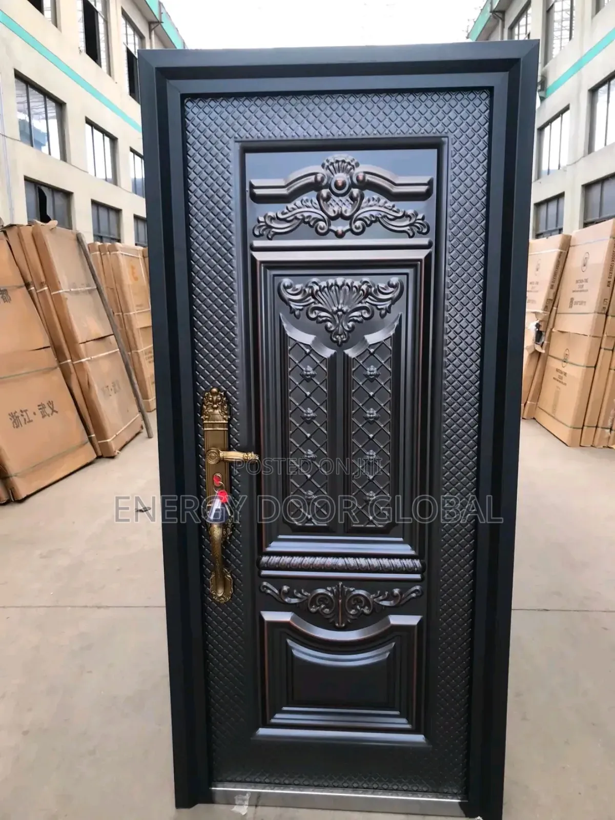 3ft Copper Crafted Multi-Lock Italian Door