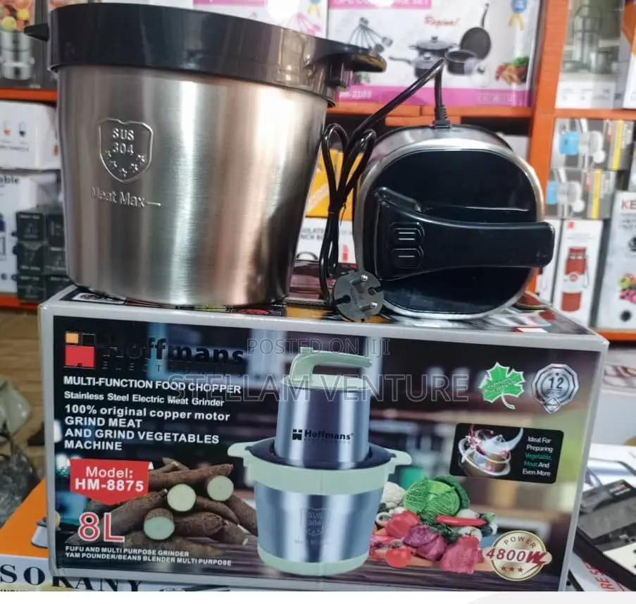 Hoffman Multi Functional Food Chopper( Yam Pounder)
