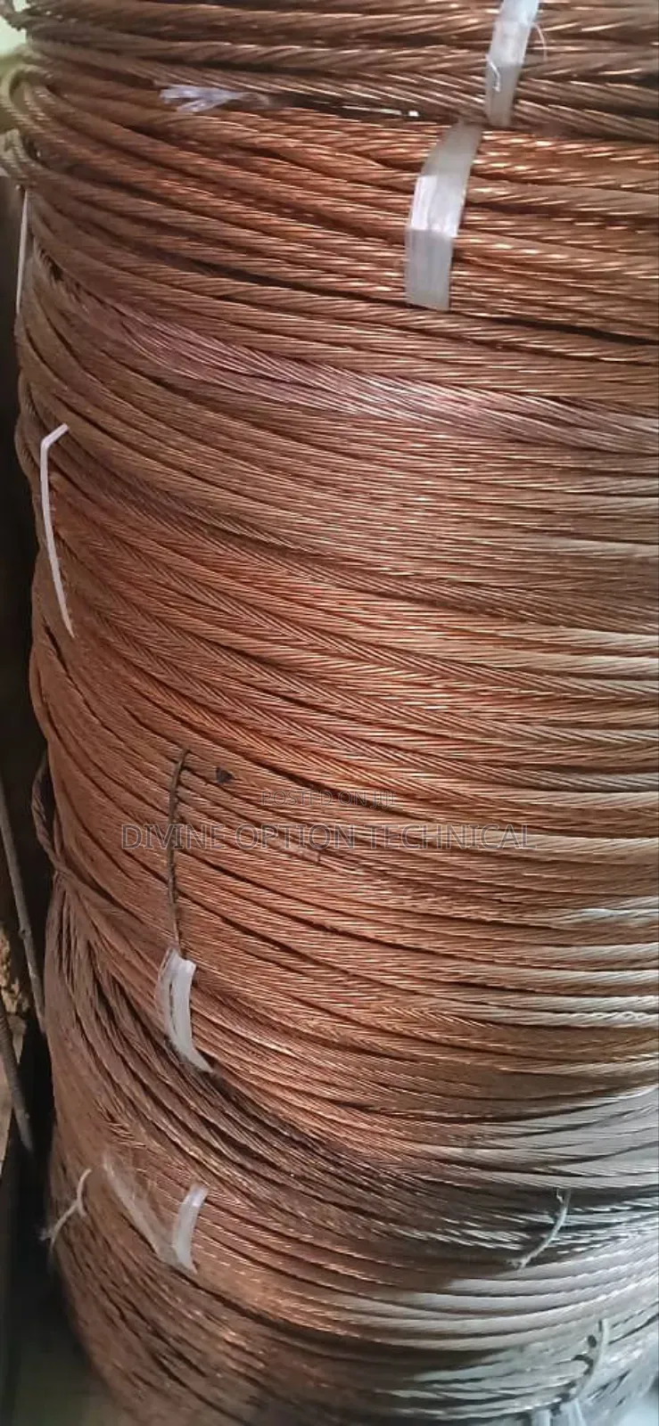 50mm2 Bare Copper Conductor