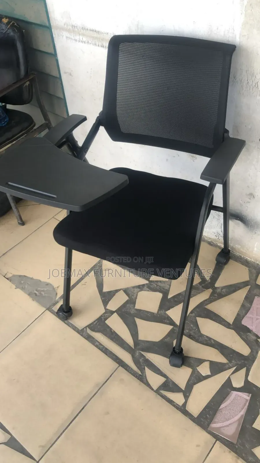 Office Secretary Chair With Written Boad