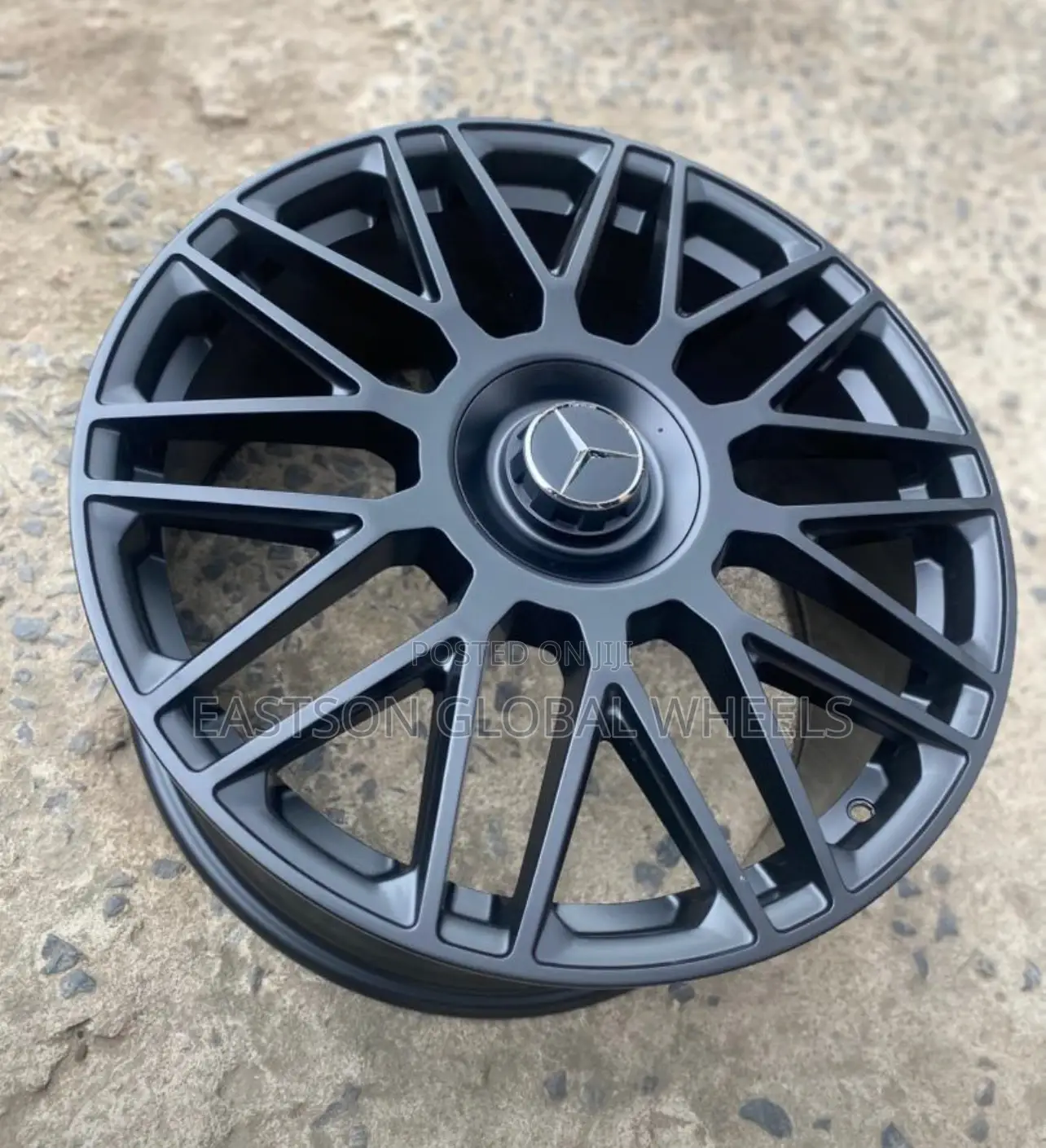 21” Inch Alloy Rim Matt Black Mercedes Benz