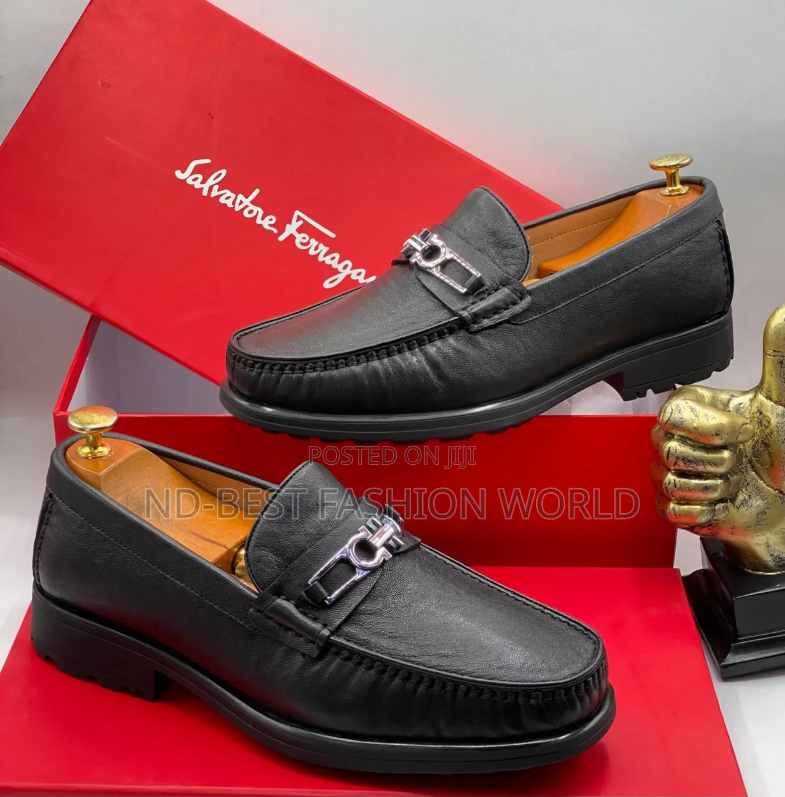 Pure Quality Leather Ferragamo Shoes